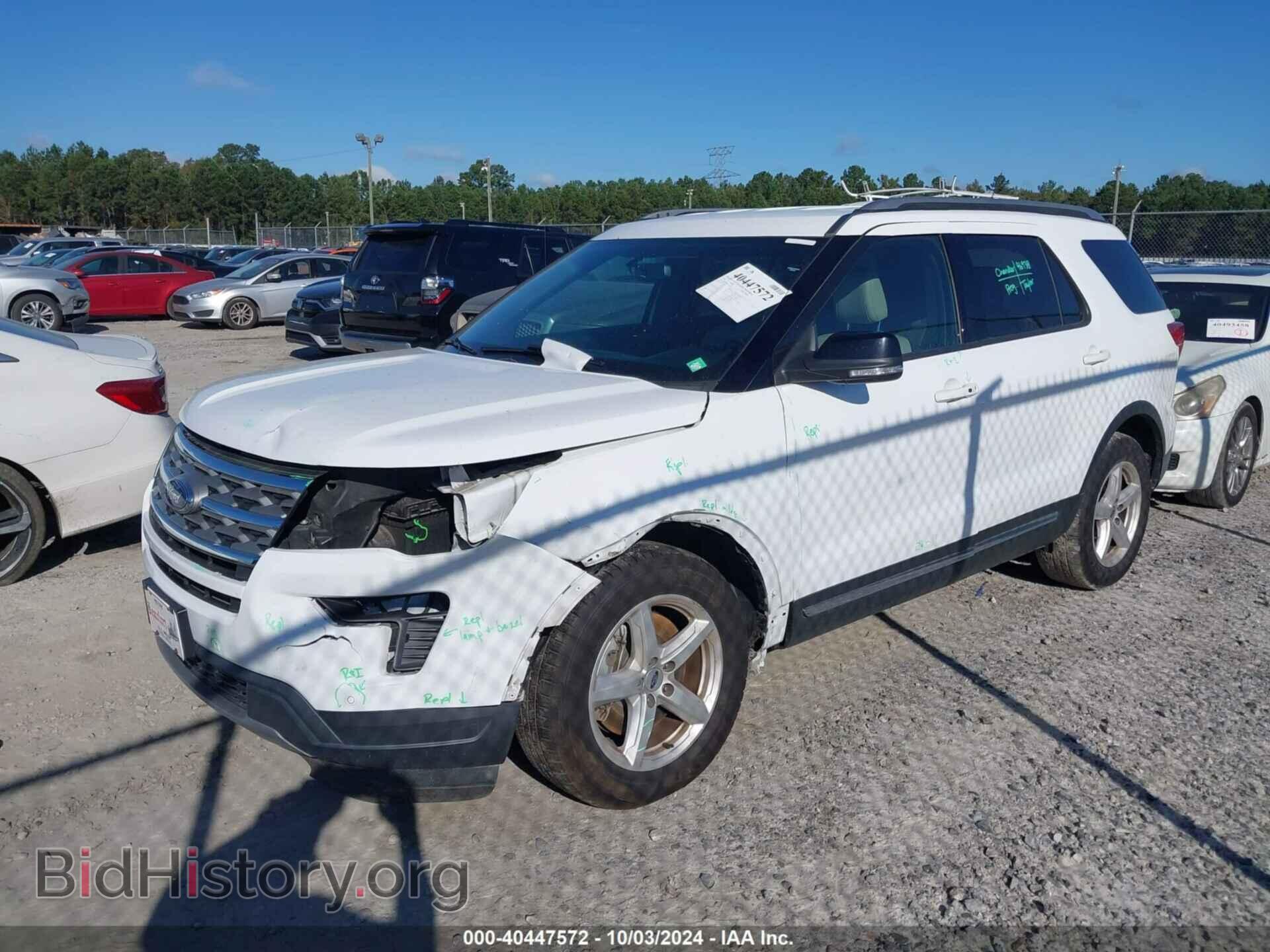 2018 FORD EXPLORER - VIN: 1FM5K7D87JGB62673 - Фото 2
