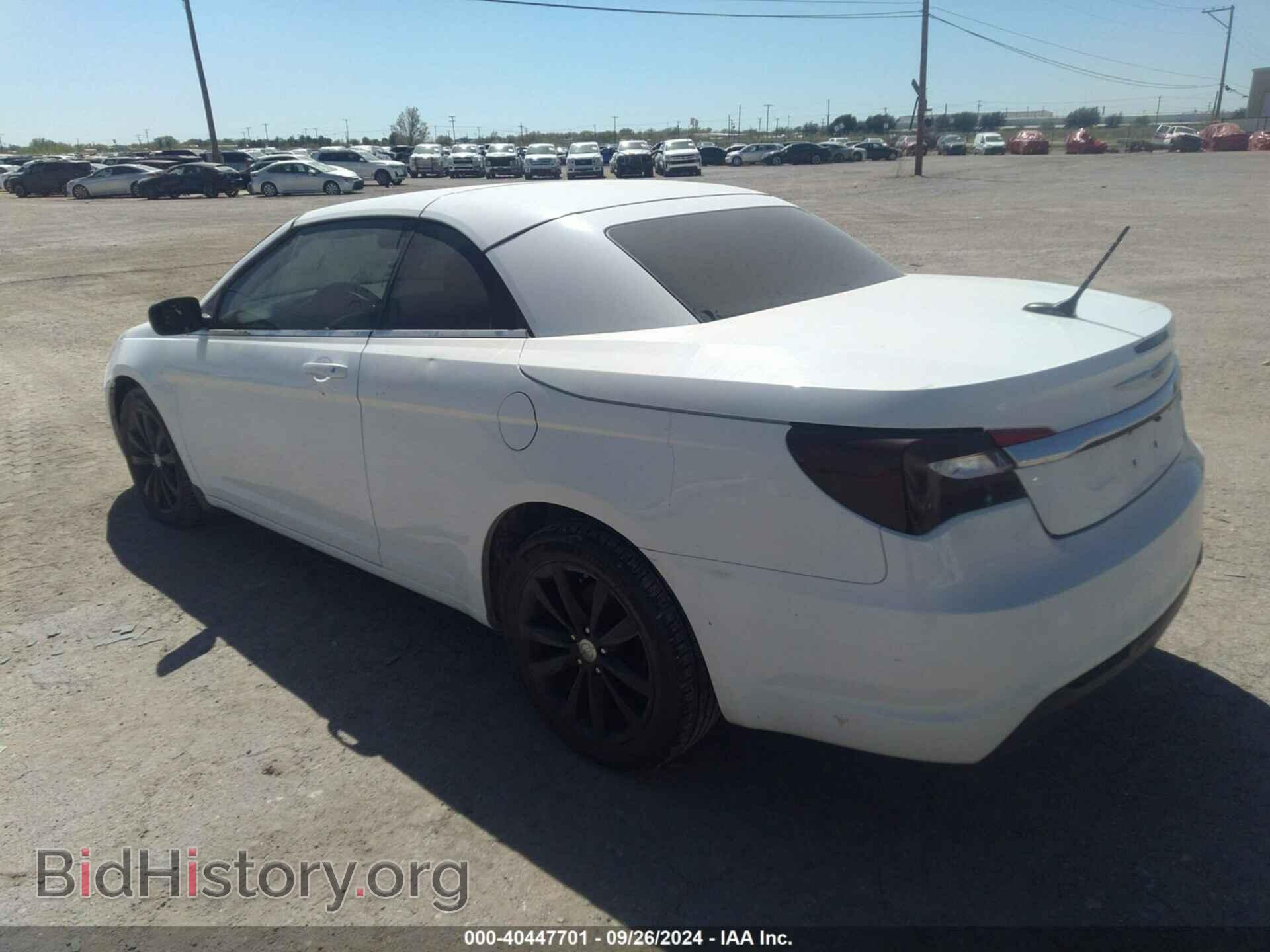 2012 CHRYSLER 200 - VIN: 1C3BCBGG4CN233566 - Фото 3