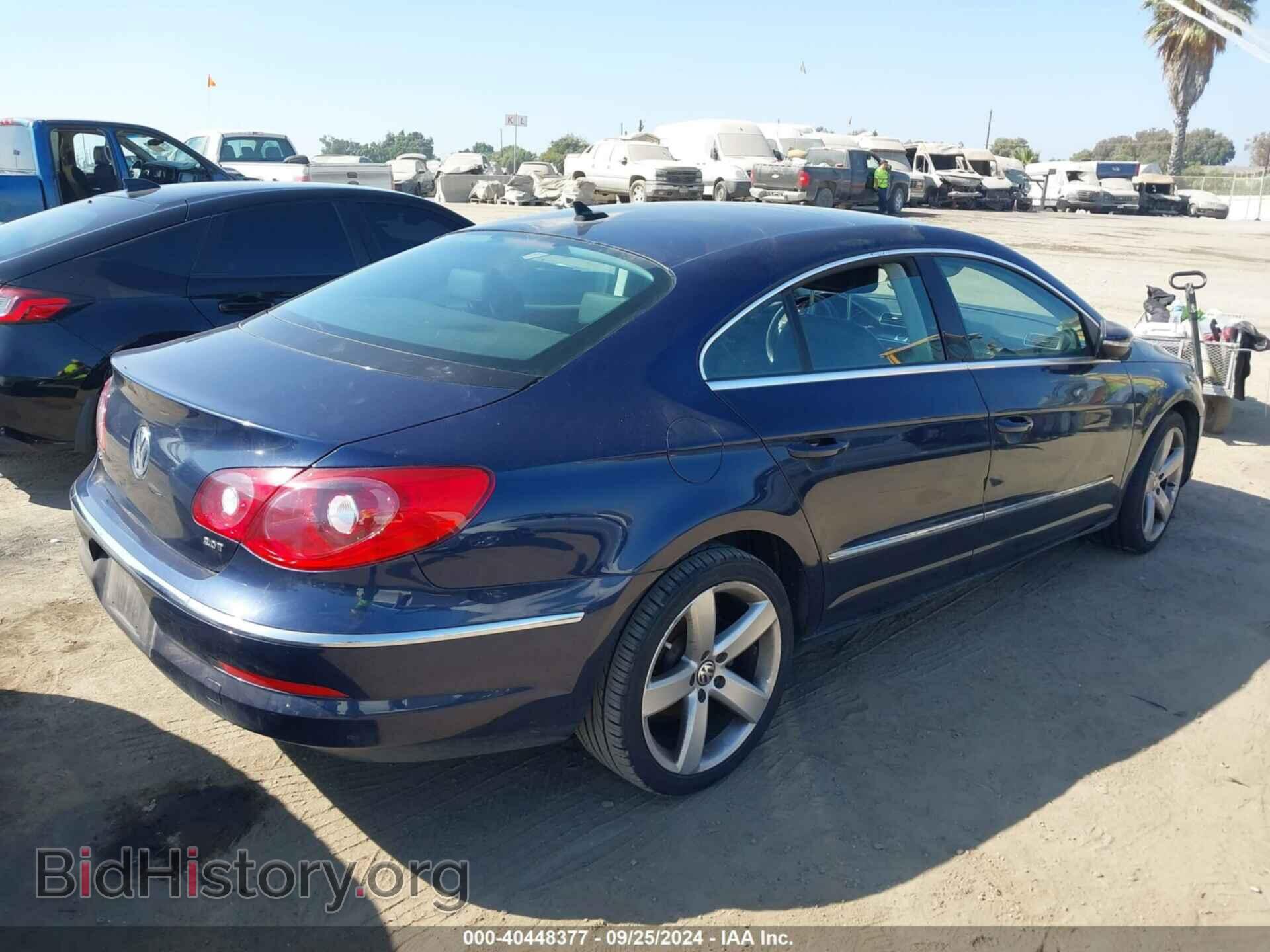 2012 VOLKSWAGEN CC - VIN: WVWHP7AN0CE539842 - Фото 4