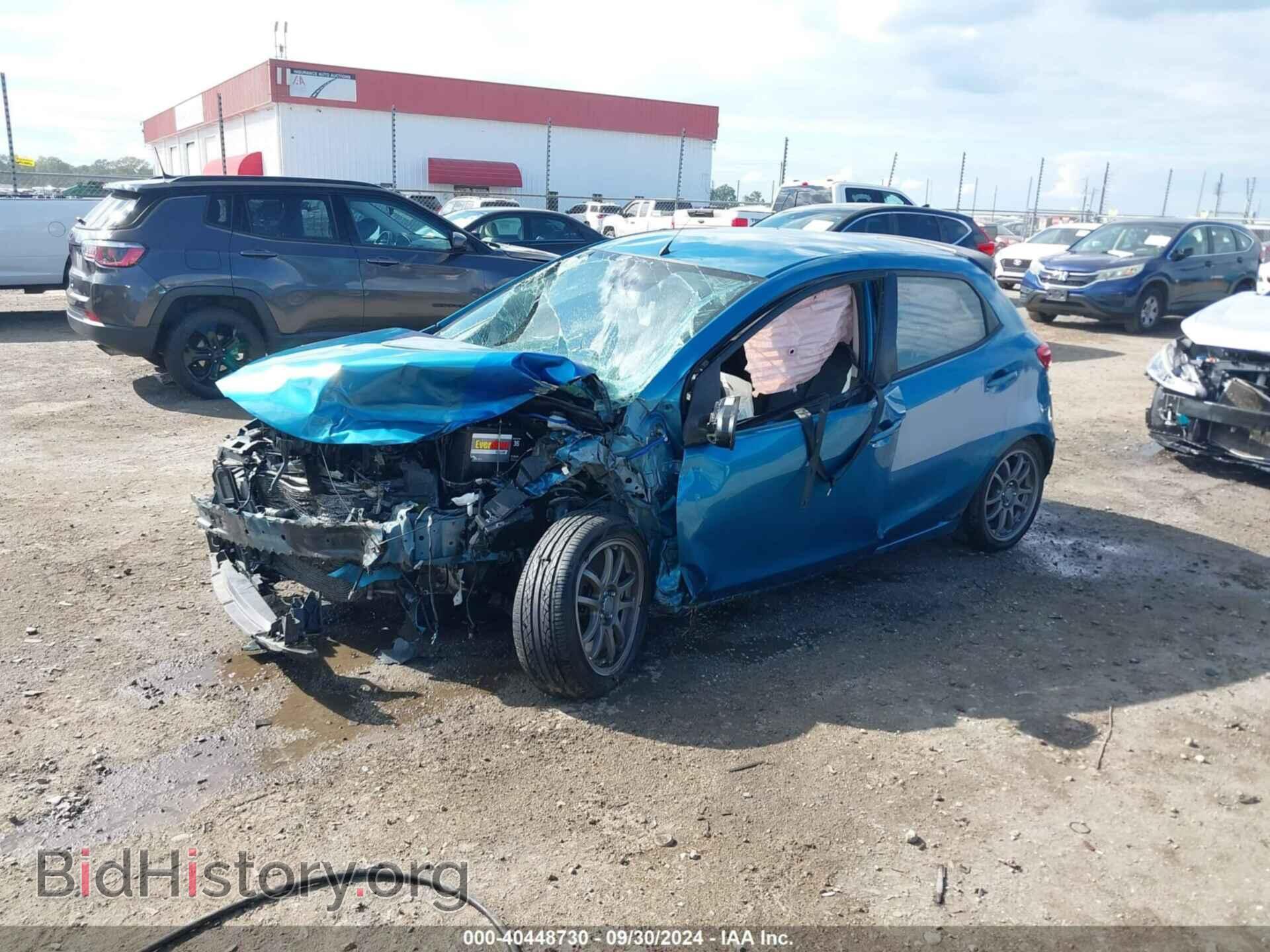 2012 MAZDA MAZDA2 - VIN: JM1DE1KZ6C0131653 - Фото 2