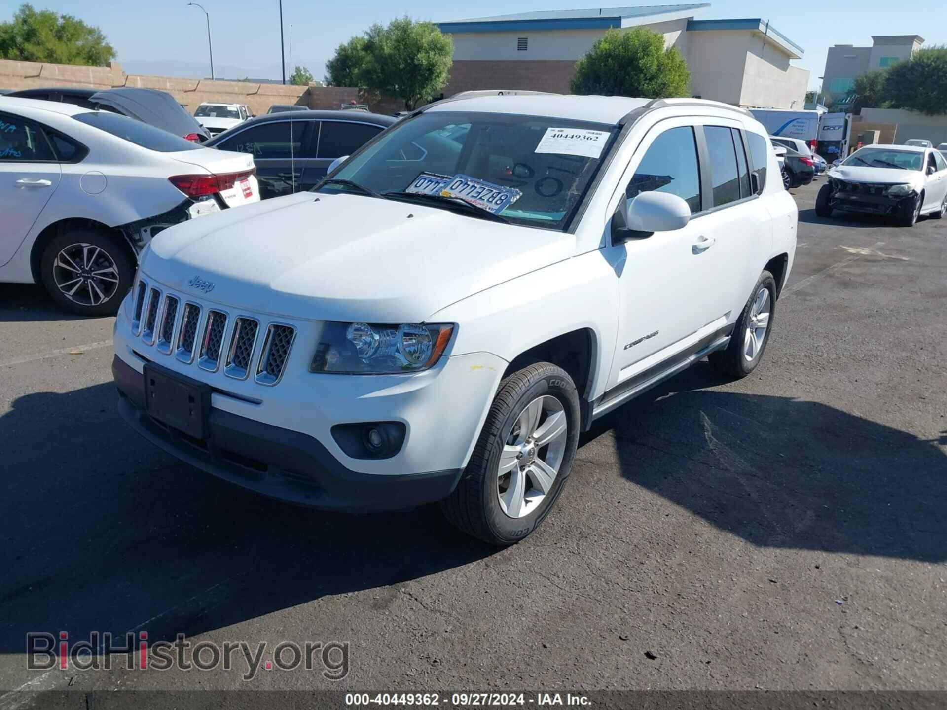 2017 JEEP COMPASS - VIN: 1C4NJDEB6HD121673 - Фото 2