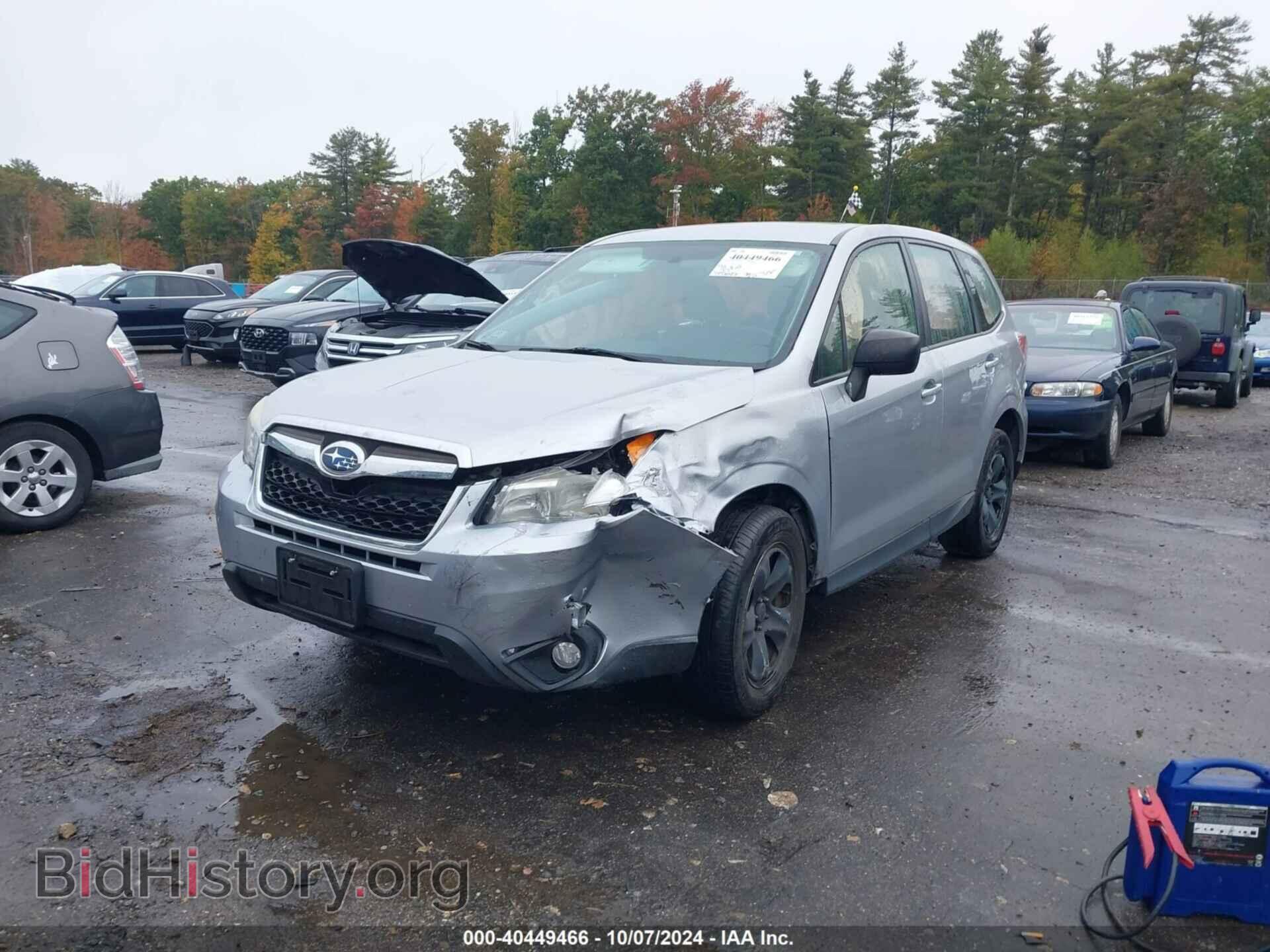 2014 SUBARU FORESTER - VIN: JF2SJAAC4EH508891 - Фото 2