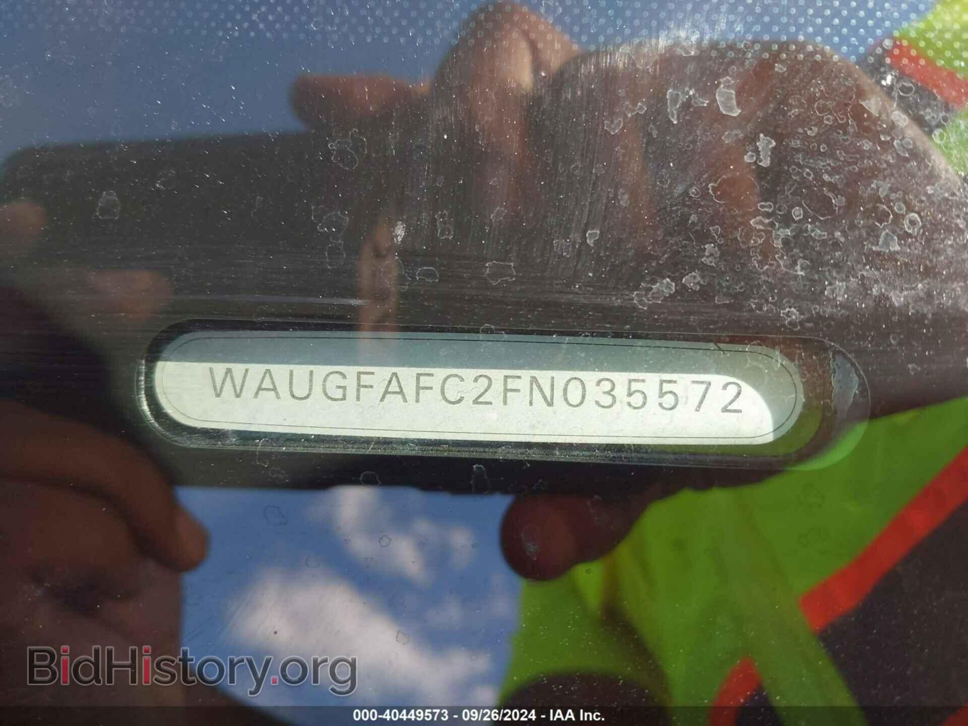 2015 AUDI A6 - VIN: WAUGFAFC2FN035572 - Фото 9