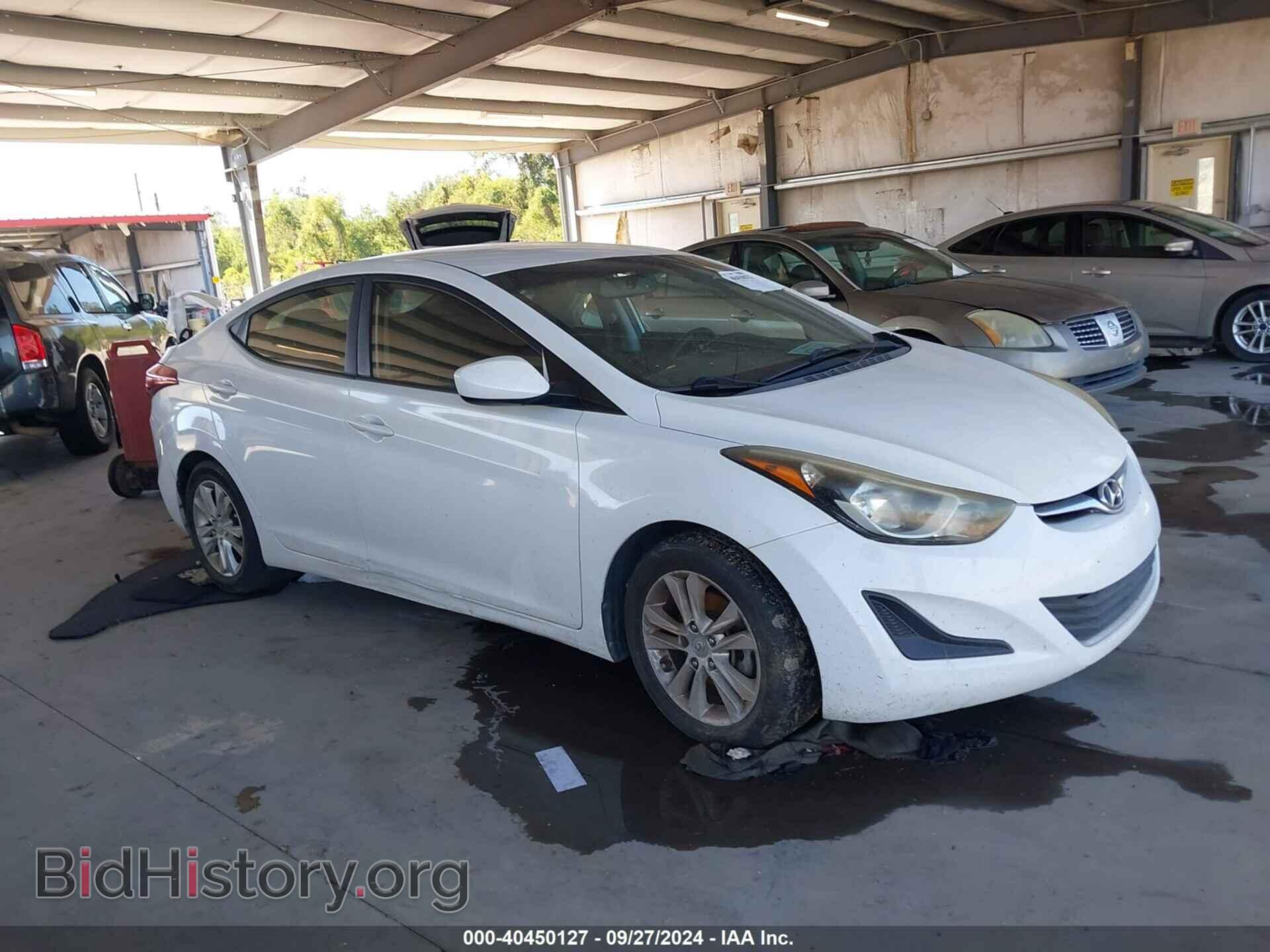 Фотография 5NPDH4AE7GH671433 - HYUNDAI ELANTRA 2016