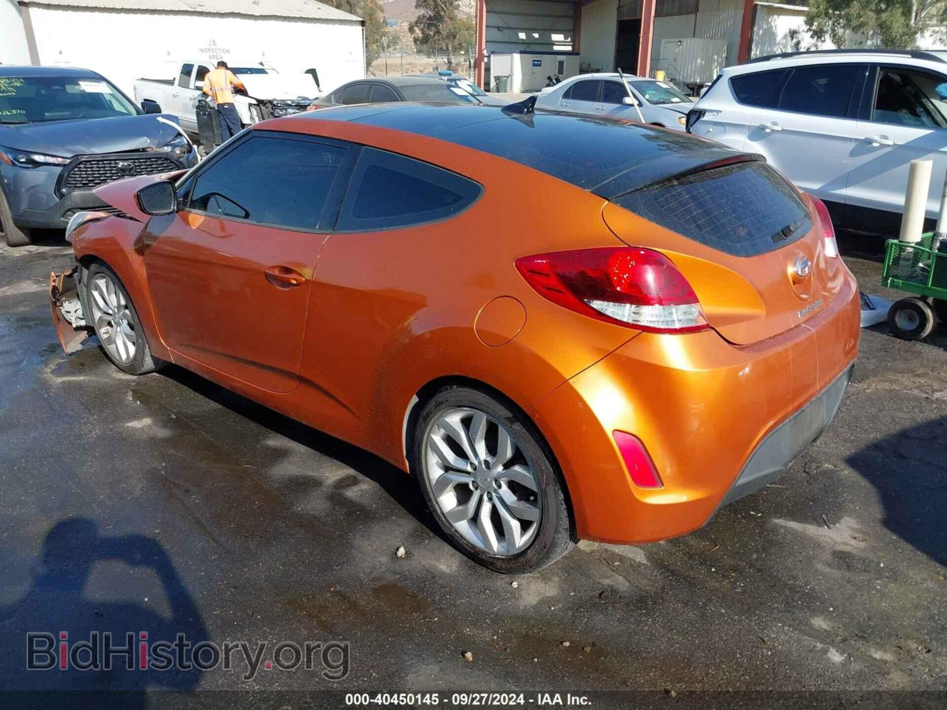 2012 HYUNDAI VELOSTER - VIN: KMHTC6AD4CU026585 - Фото 3