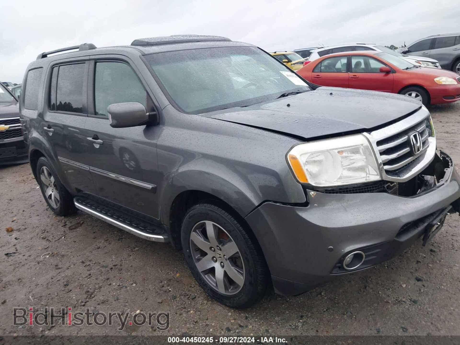 Фотография 5FNYF4H92CB072268 - HONDA PILOT 2012