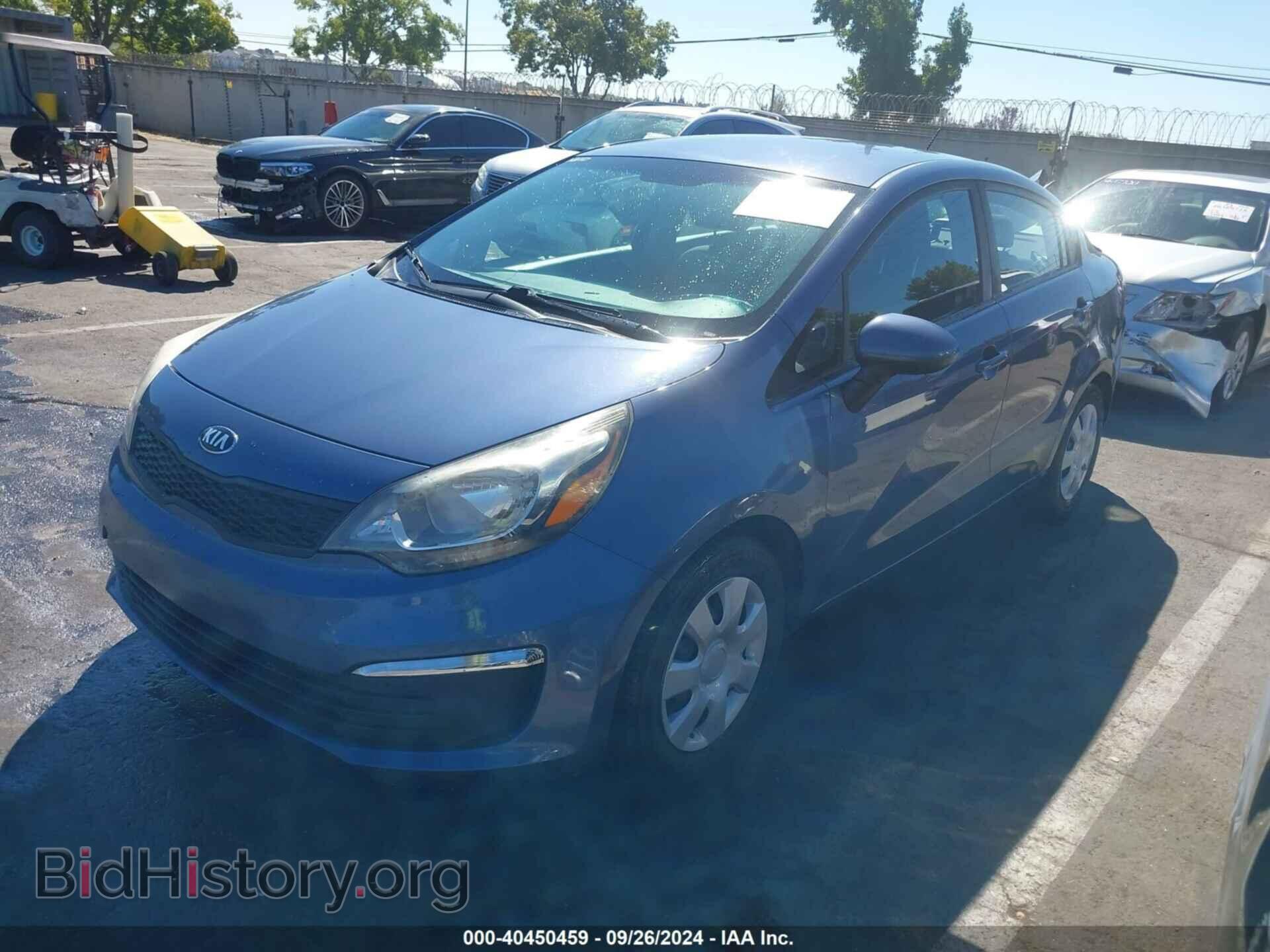 2016 KIA RIO - VIN: KNADM4A32G6692014 - Фото 2