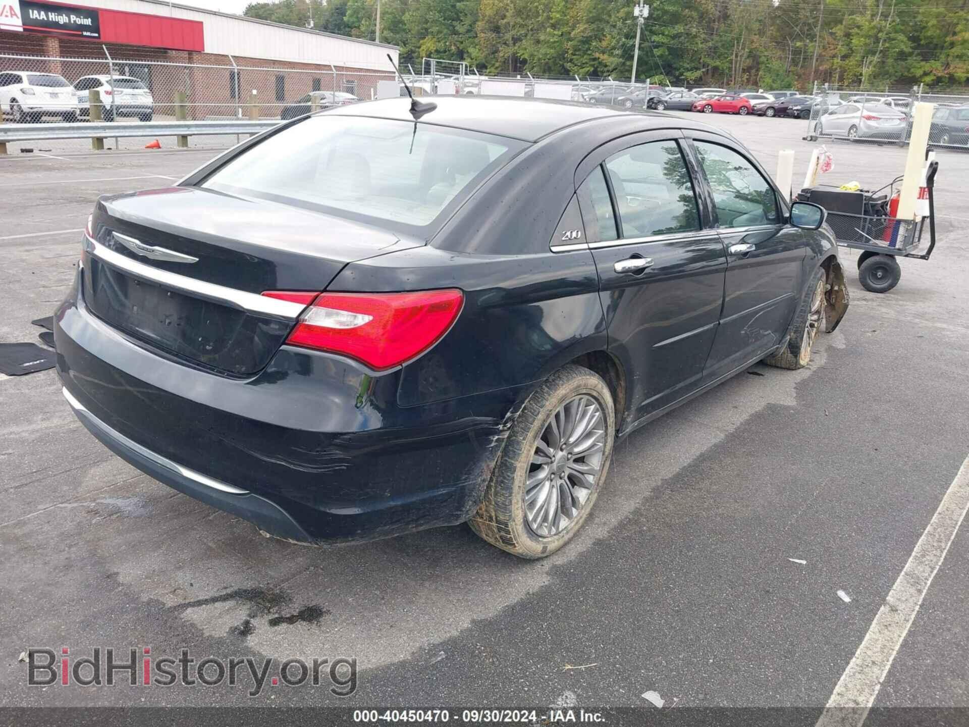 2013 CHRYSLER 200 - VIN: 1C3CCBCB1DN605414 - Фото 4
