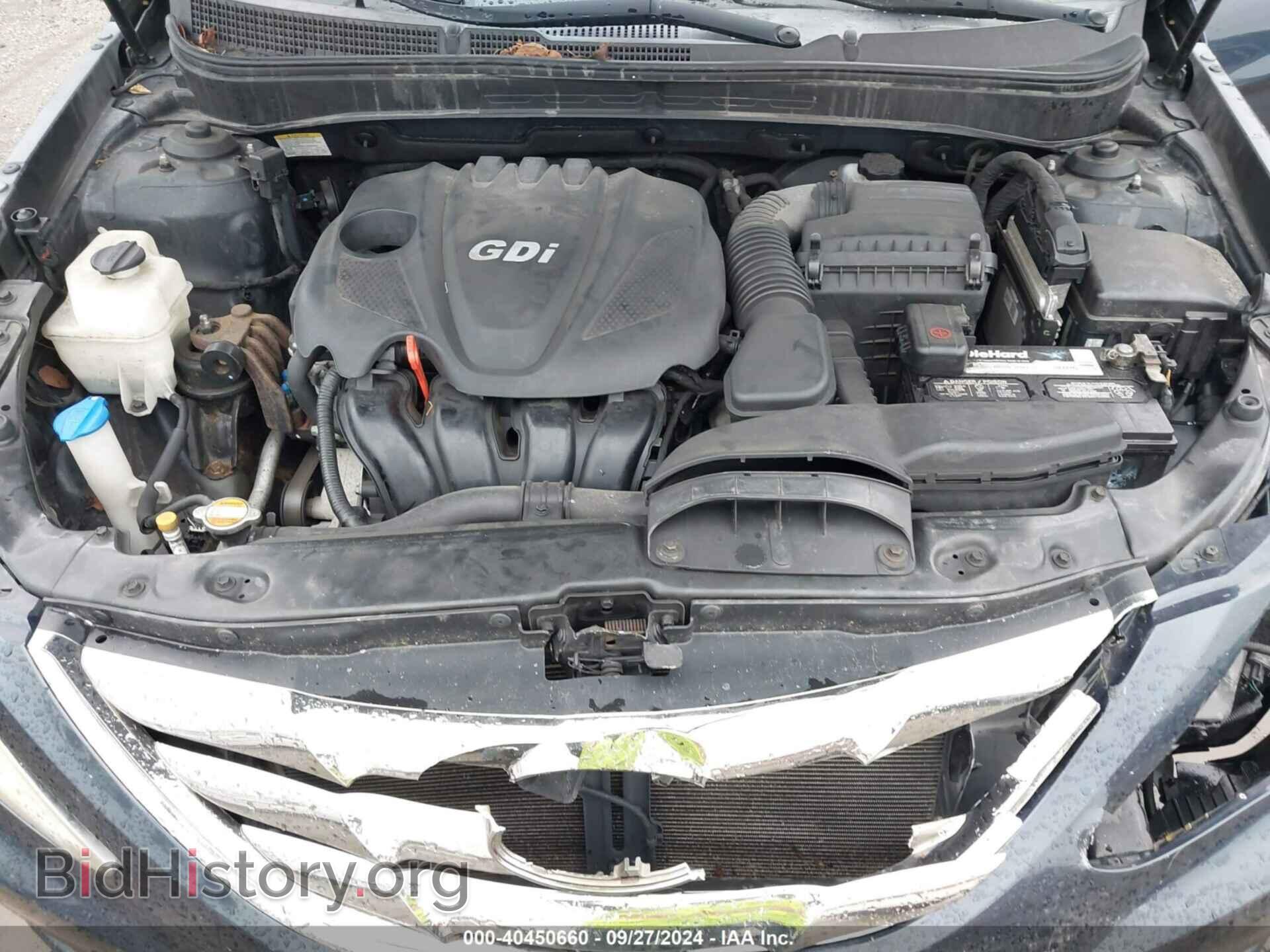 2012 HYUNDAI SONATA - VIN: 5NPEC4AC0CH466046 - Фото 10