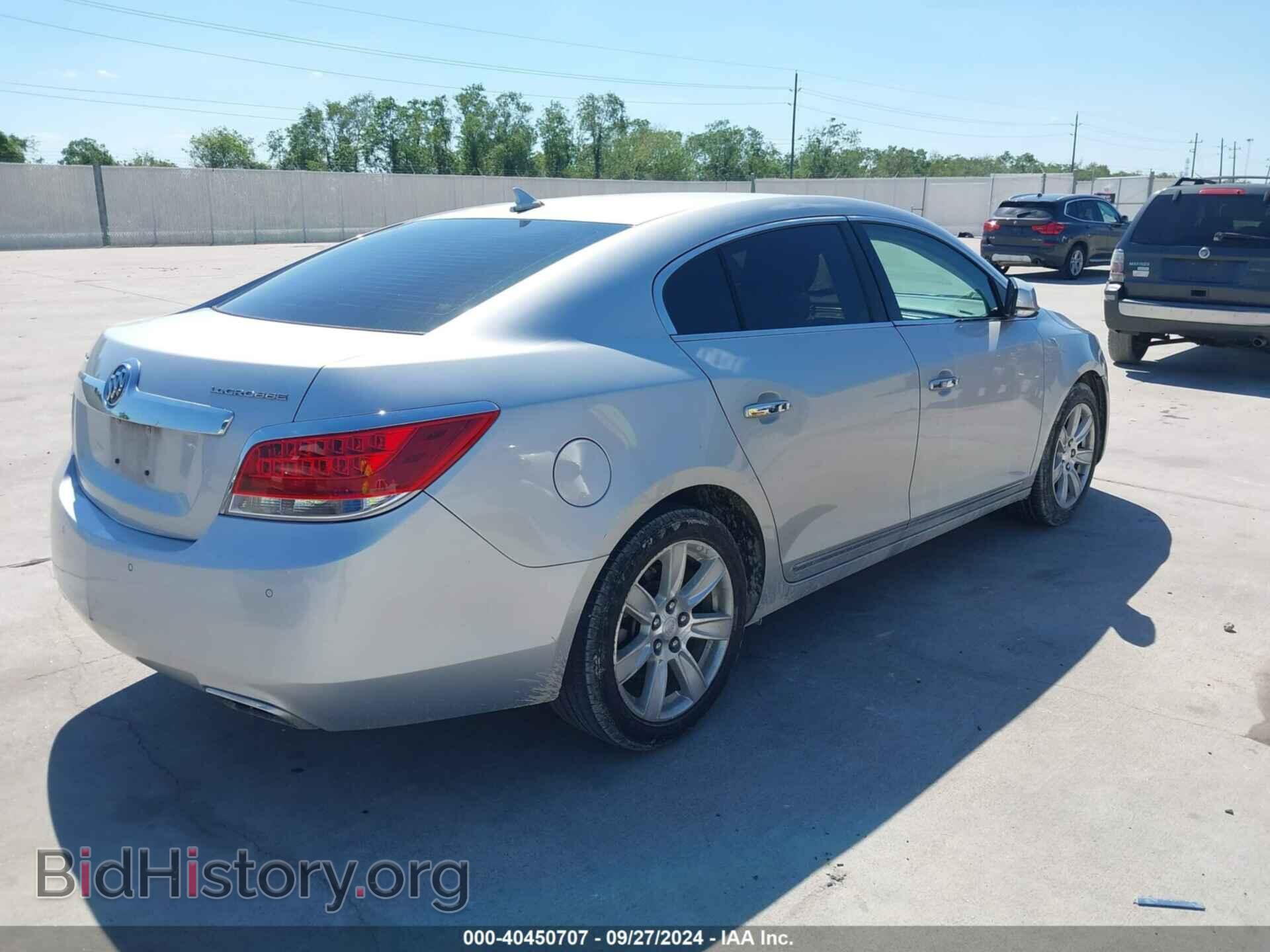 2012 BUICK LACROSSE - VIN: 1G4GF5E35CF258492 - Фото 4