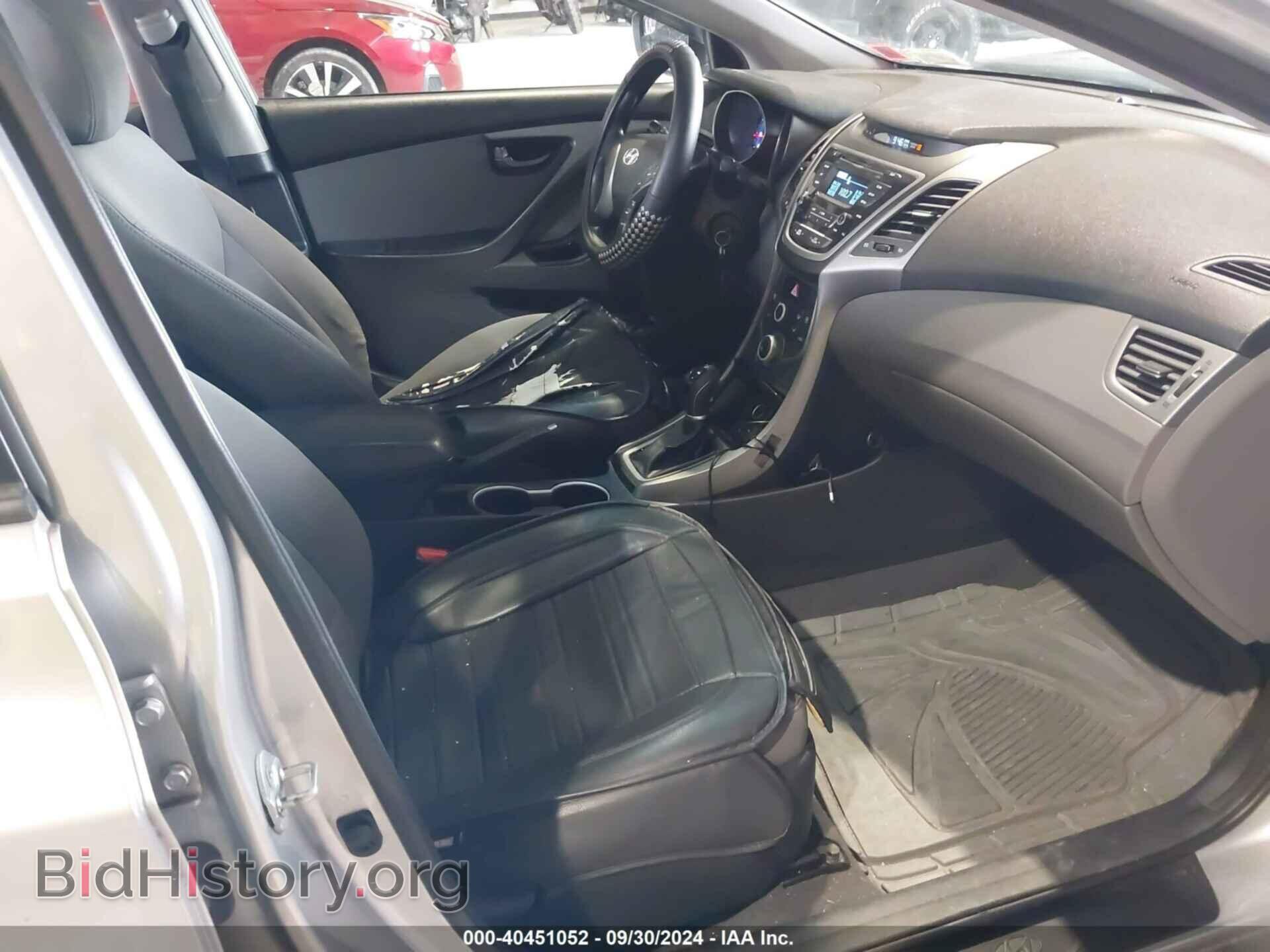 2014 HYUNDAI ELANTRA - VIN: 5NPDH4AEXEH505940 - Фото 5