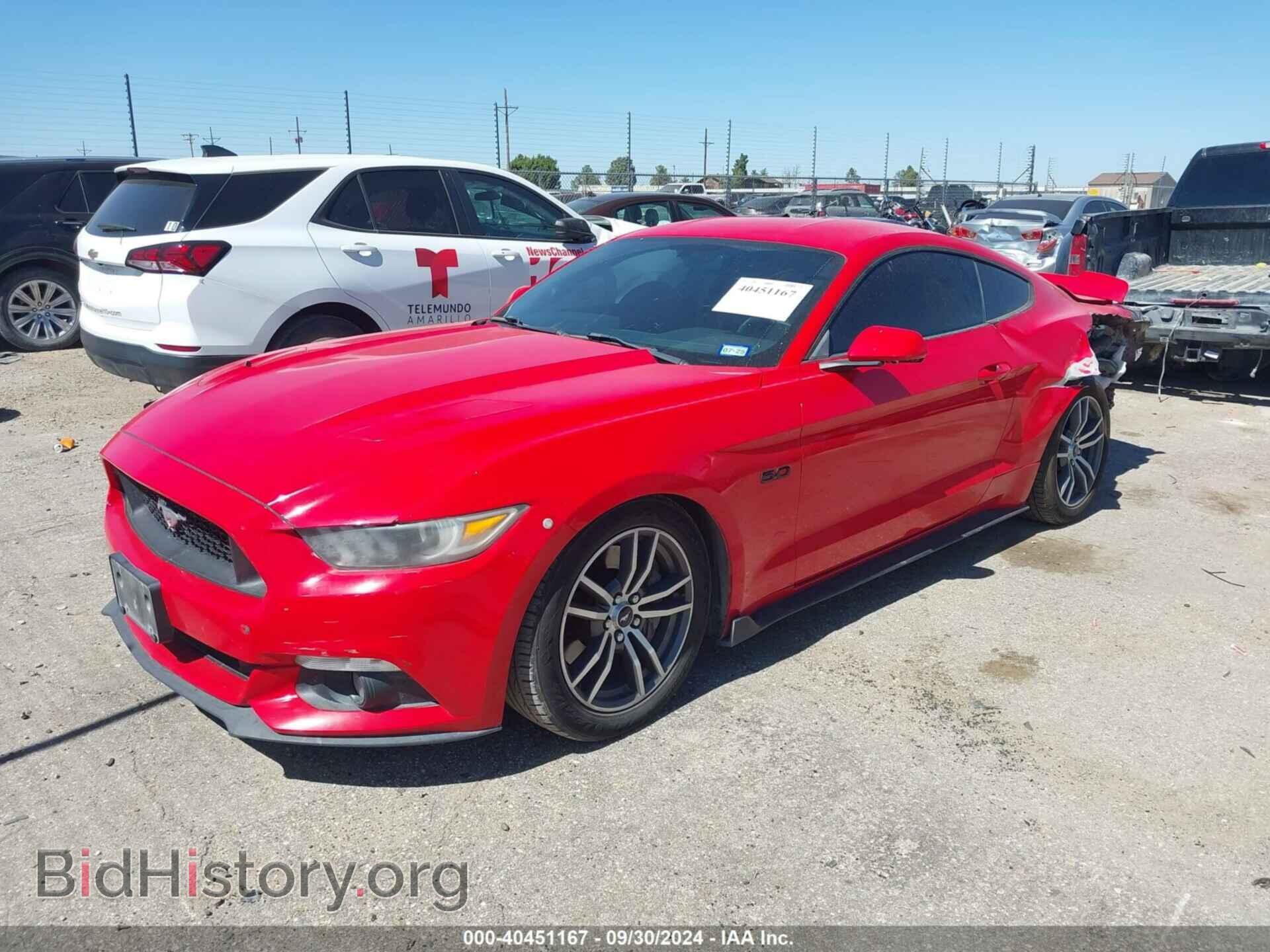 2015 FORD MUSTANG - VIN: 1FA6P8CF1F5391469 - Фото 2
