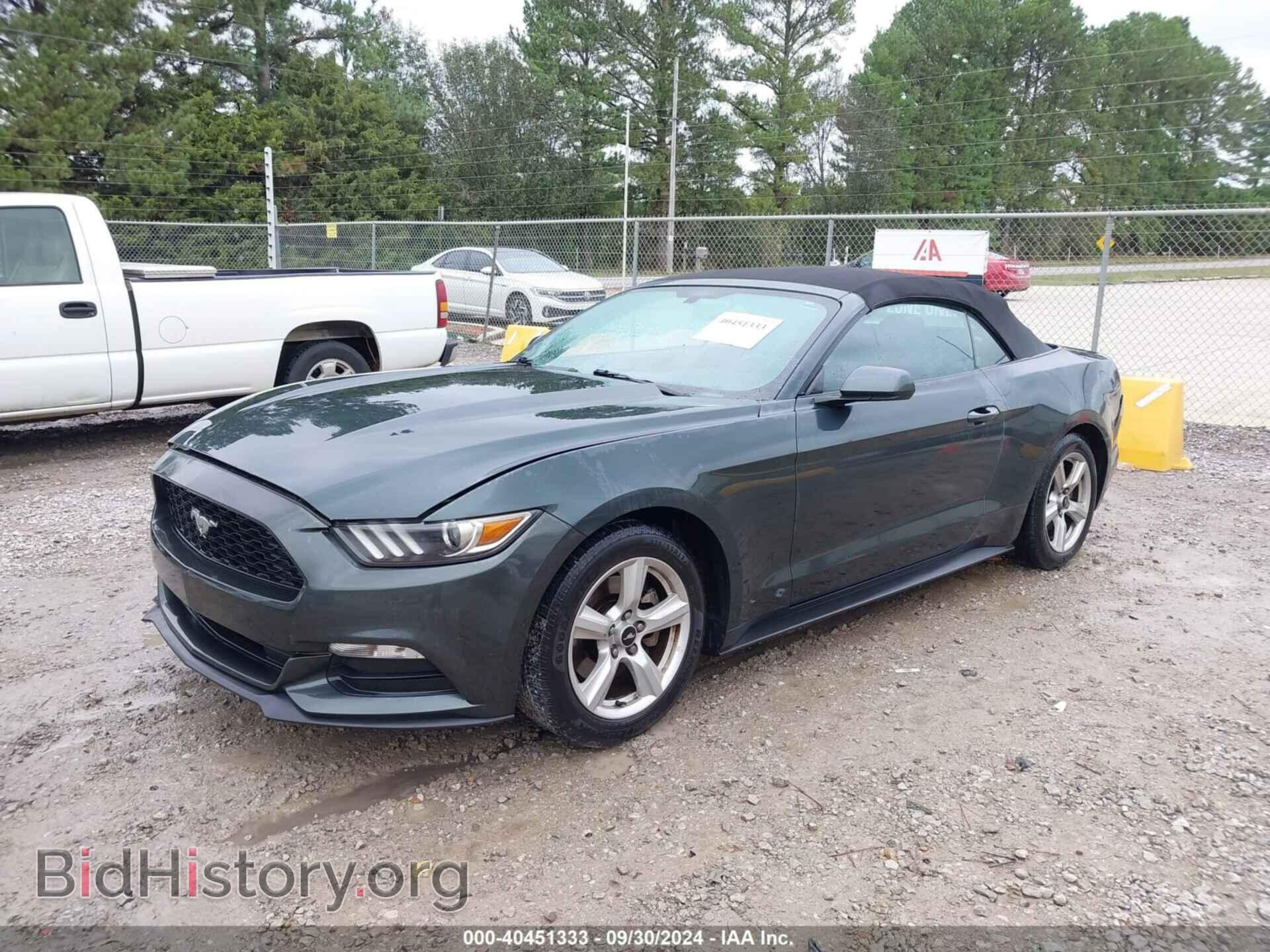 2016 FORD MUSTANG - VIN: 1FATP8EM3G5304395 - Фото 2