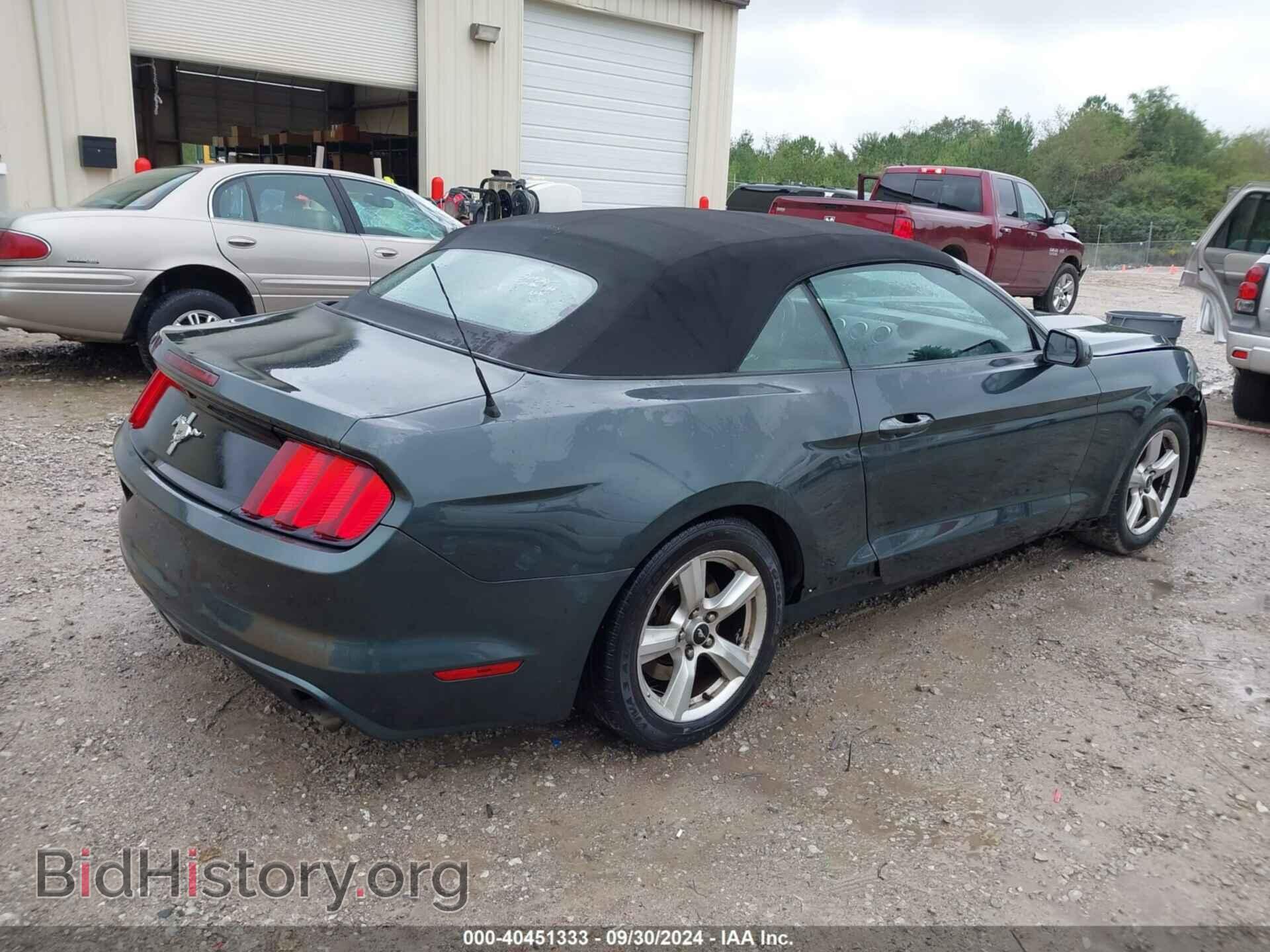 2016 FORD MUSTANG - VIN: 1FATP8EM3G5304395 - Фото 4