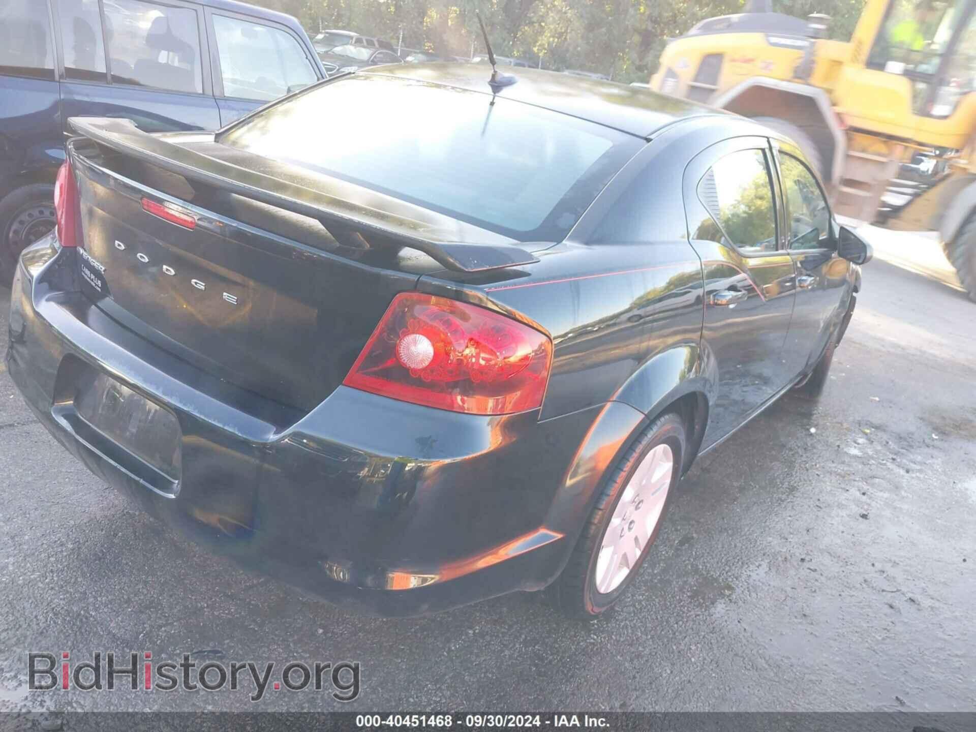 2012 DODGE AVENGER - VIN: 1C3CDZAB5CN132902 - Фото 4