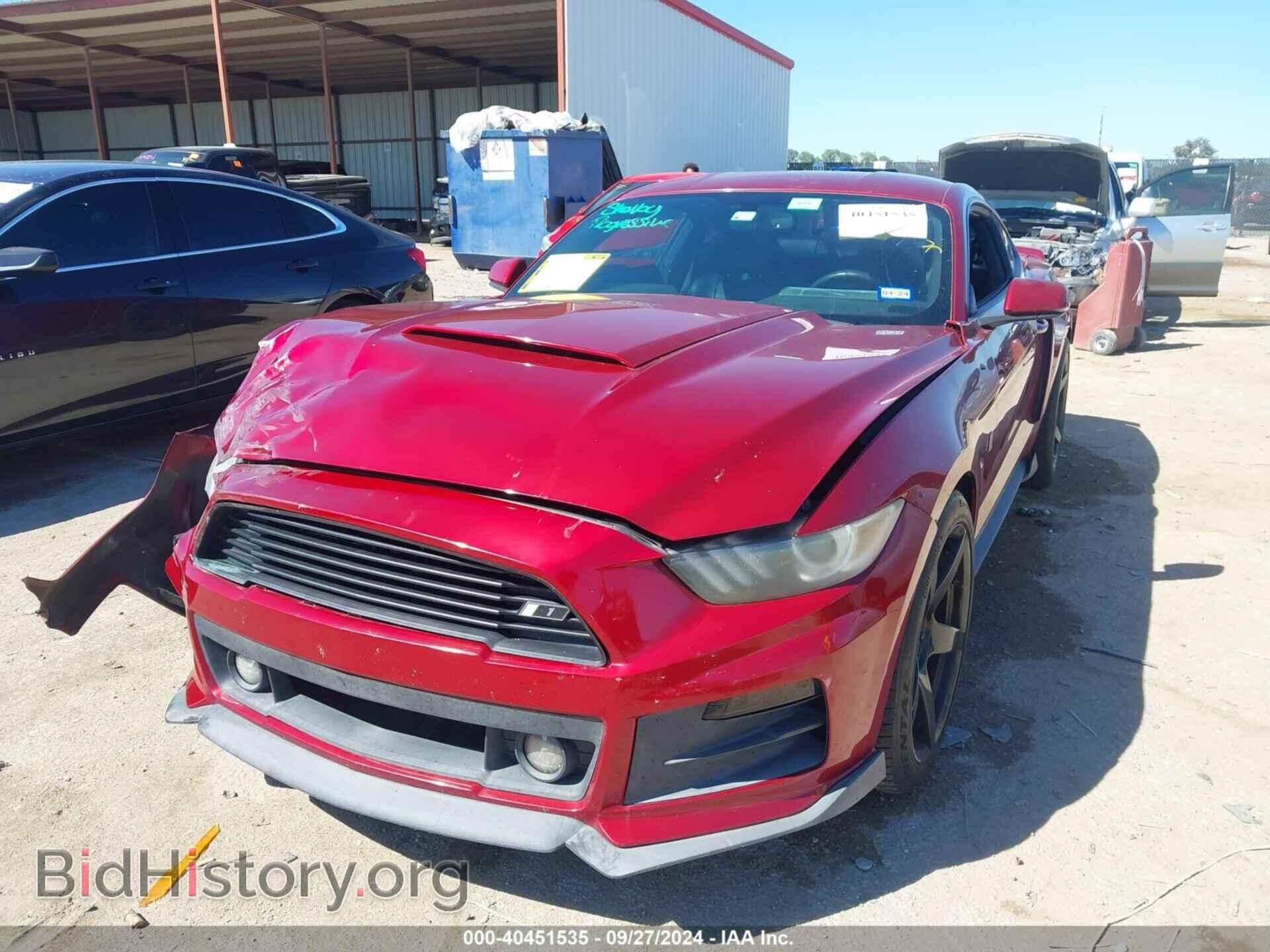 2015 FORD MUSTANG - VIN: 1FA6P8TH1F5377802 - Фото 2