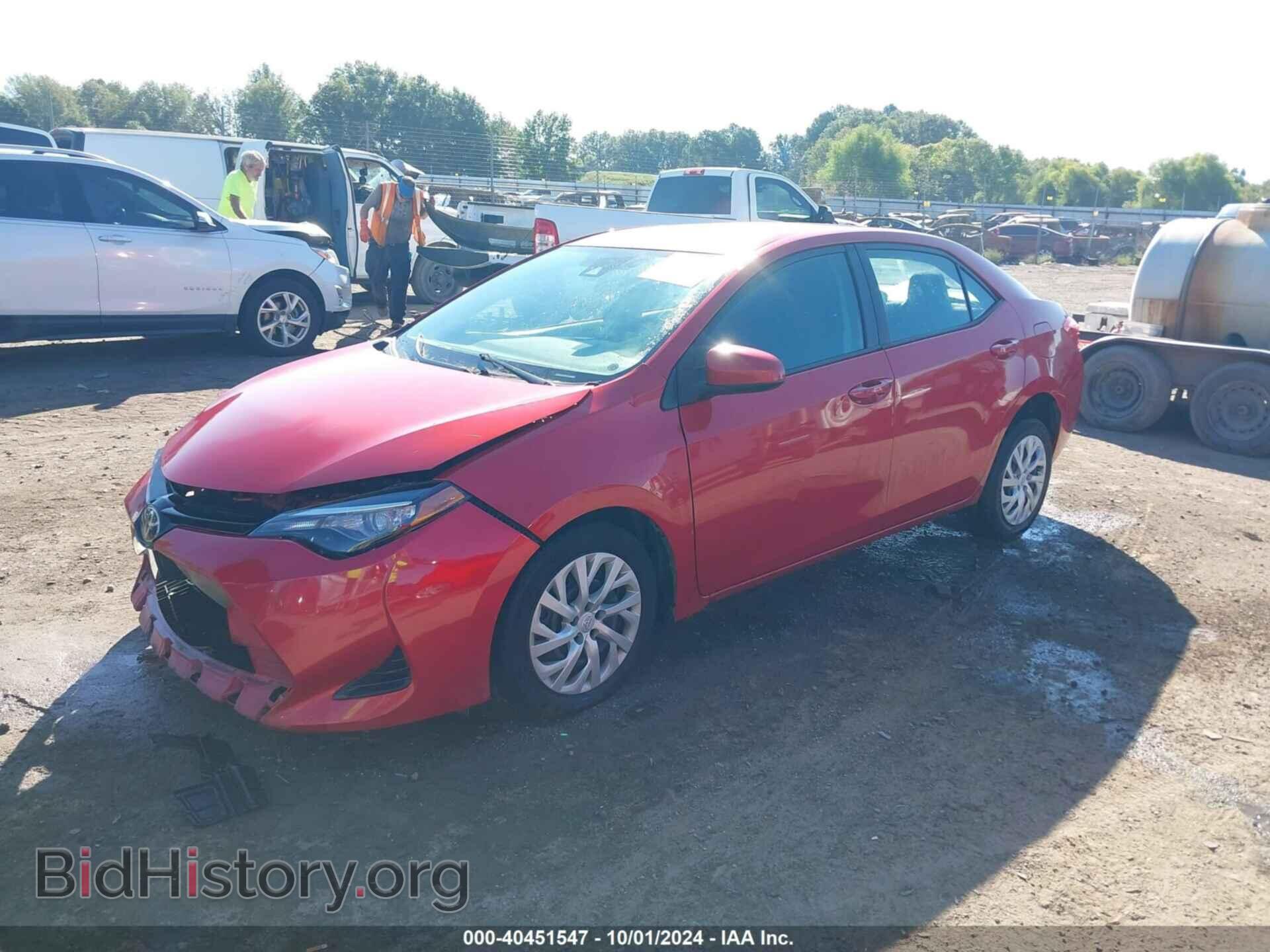 2017 TOYOTA COROLLA - VIN: 5YFBURHE1HP647302 - Фото 2