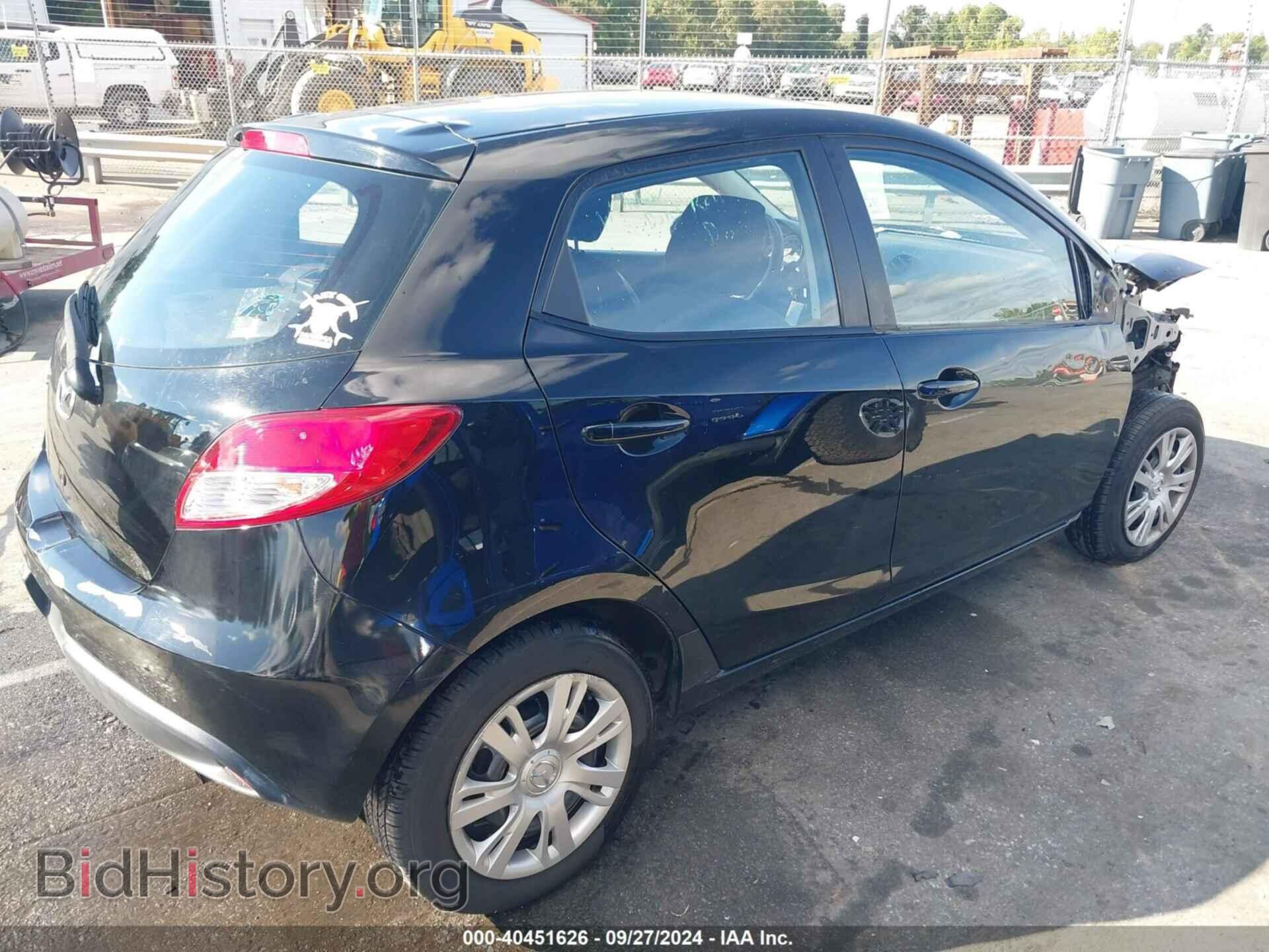 2013 MAZDA MAZDA2 - VIN: JM1DE1KY7D0156165 - Фото 4