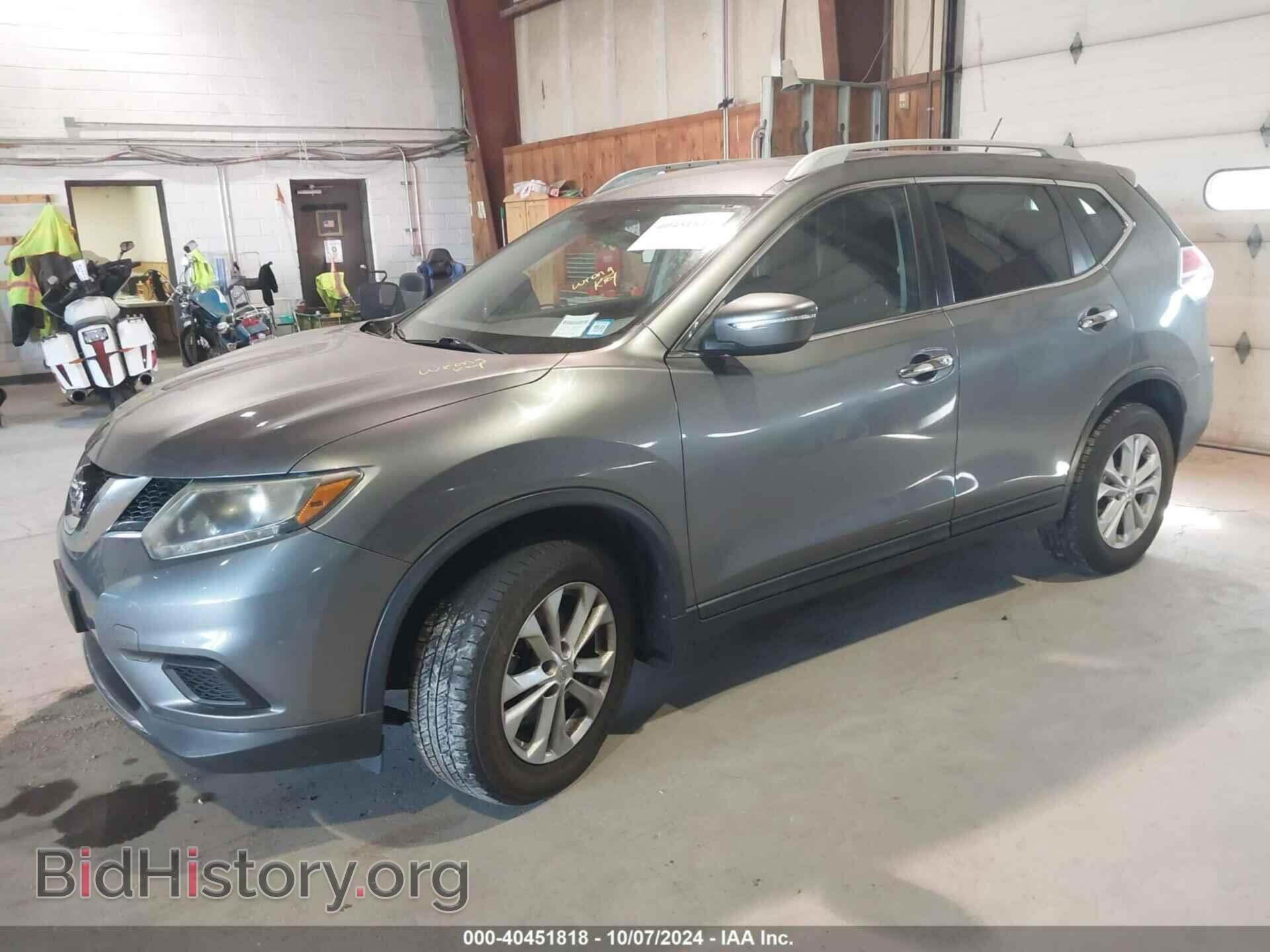 2014 NISSAN ROGUE - VIN: 5N1AT2MV9EC802433 - Фото 2