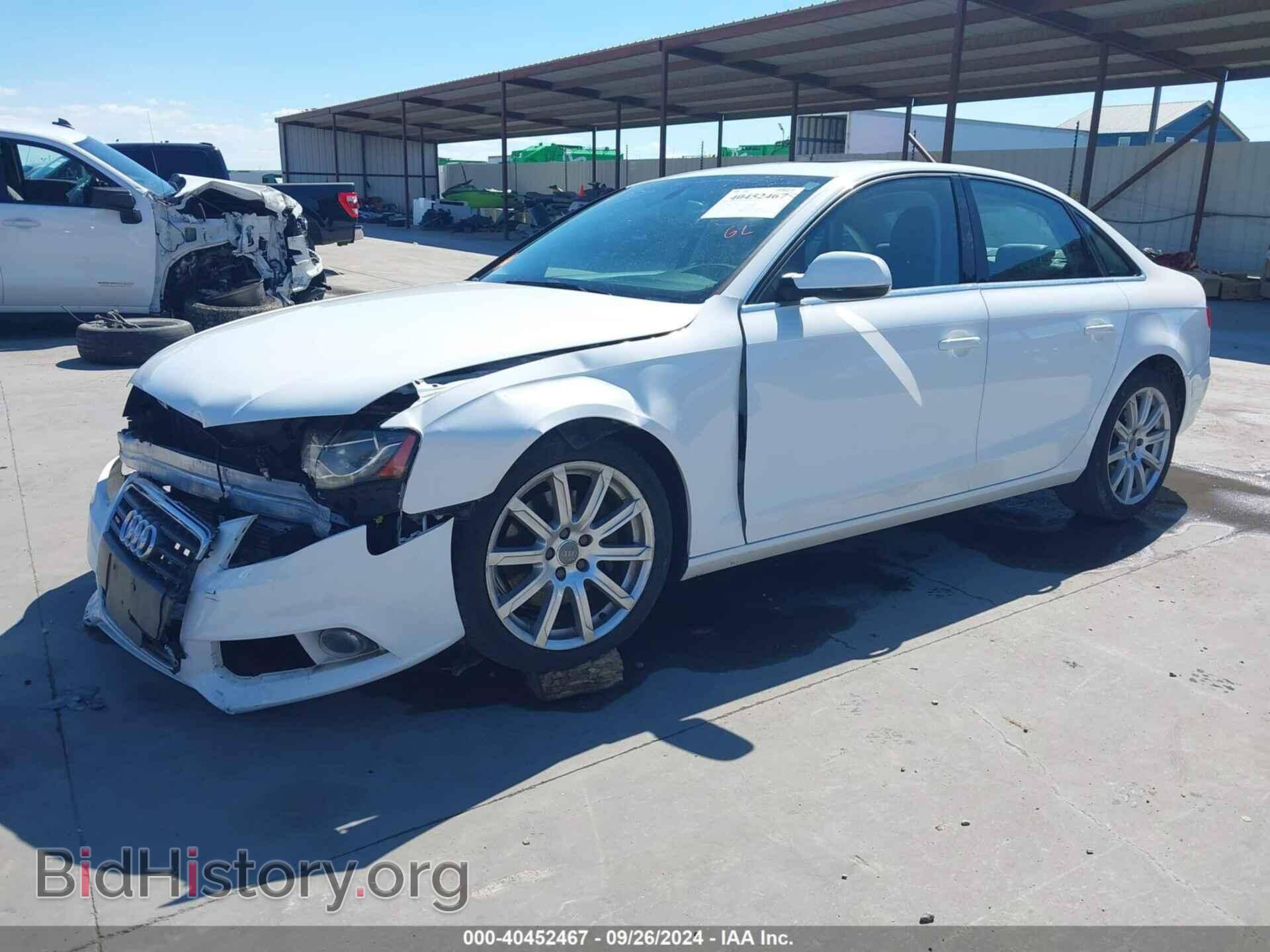 2010 AUDI A4 - VIN: WAUFFAFL3AN058282 - Фото 2