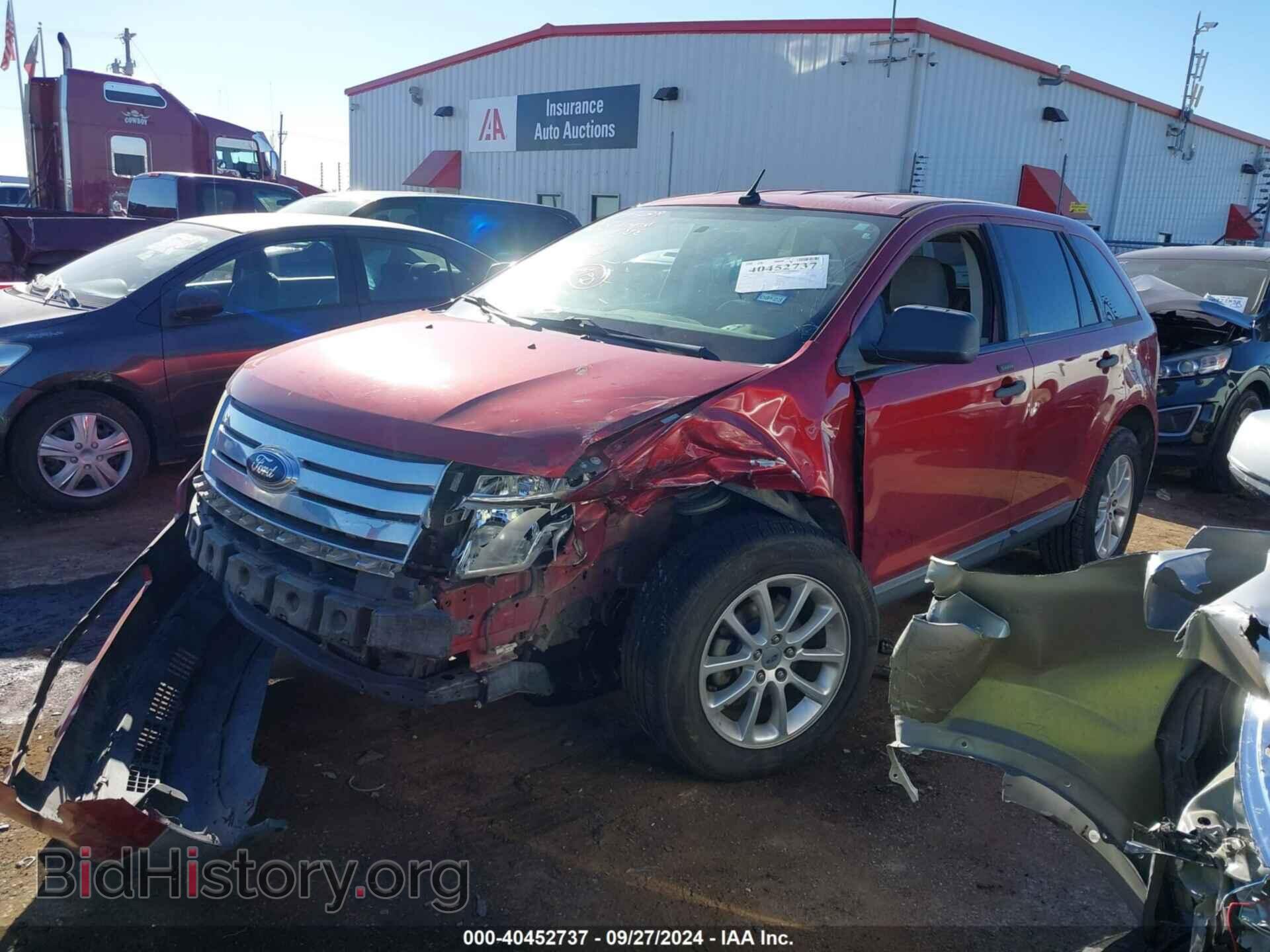 2008 FORD EDGE - VIN: 2FMDK36C78BB35884 - Фото 2