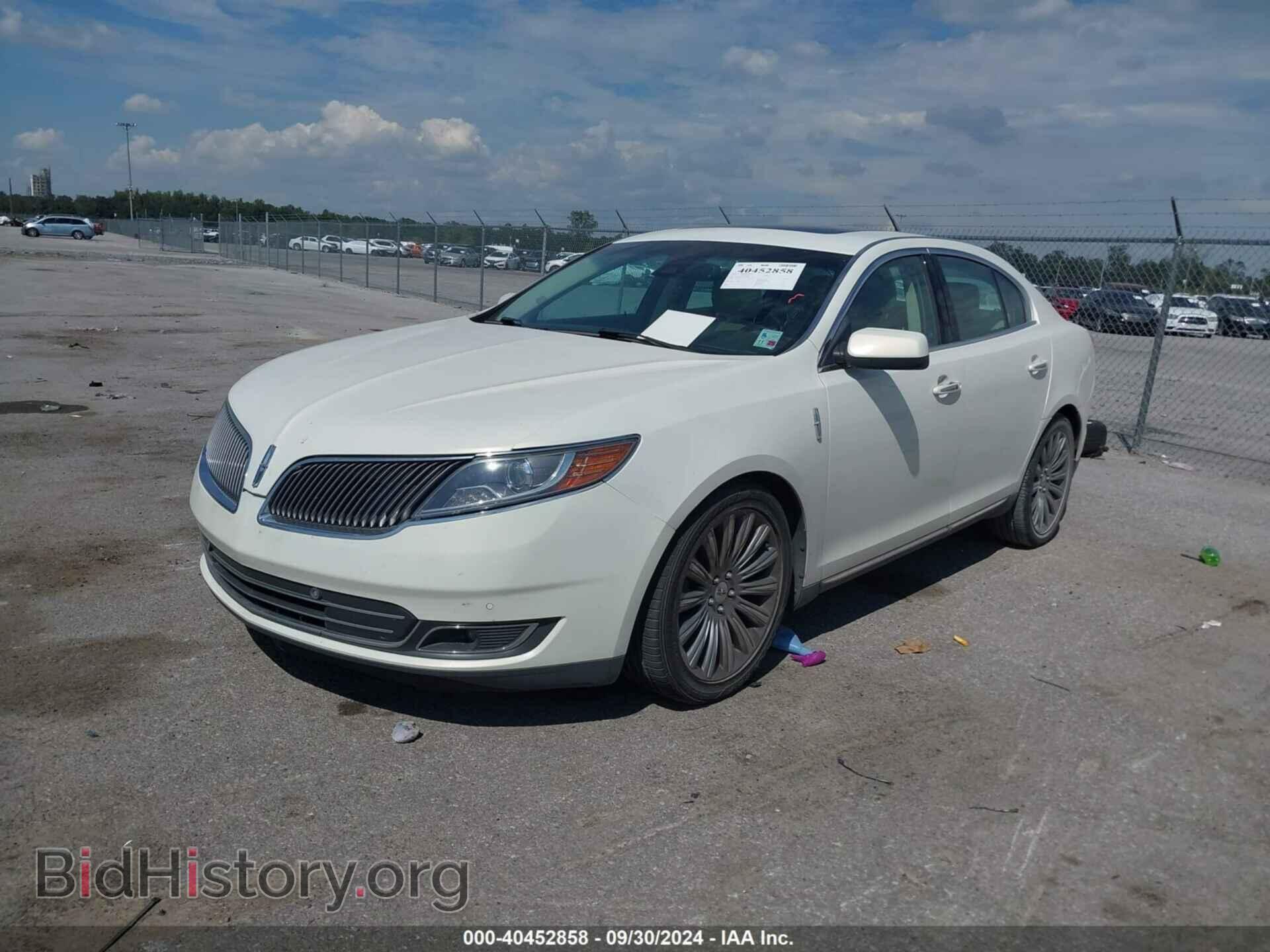 2013 LINCOLN MKS - VIN: 1LNHL9DK1DG614901 - Фото 2