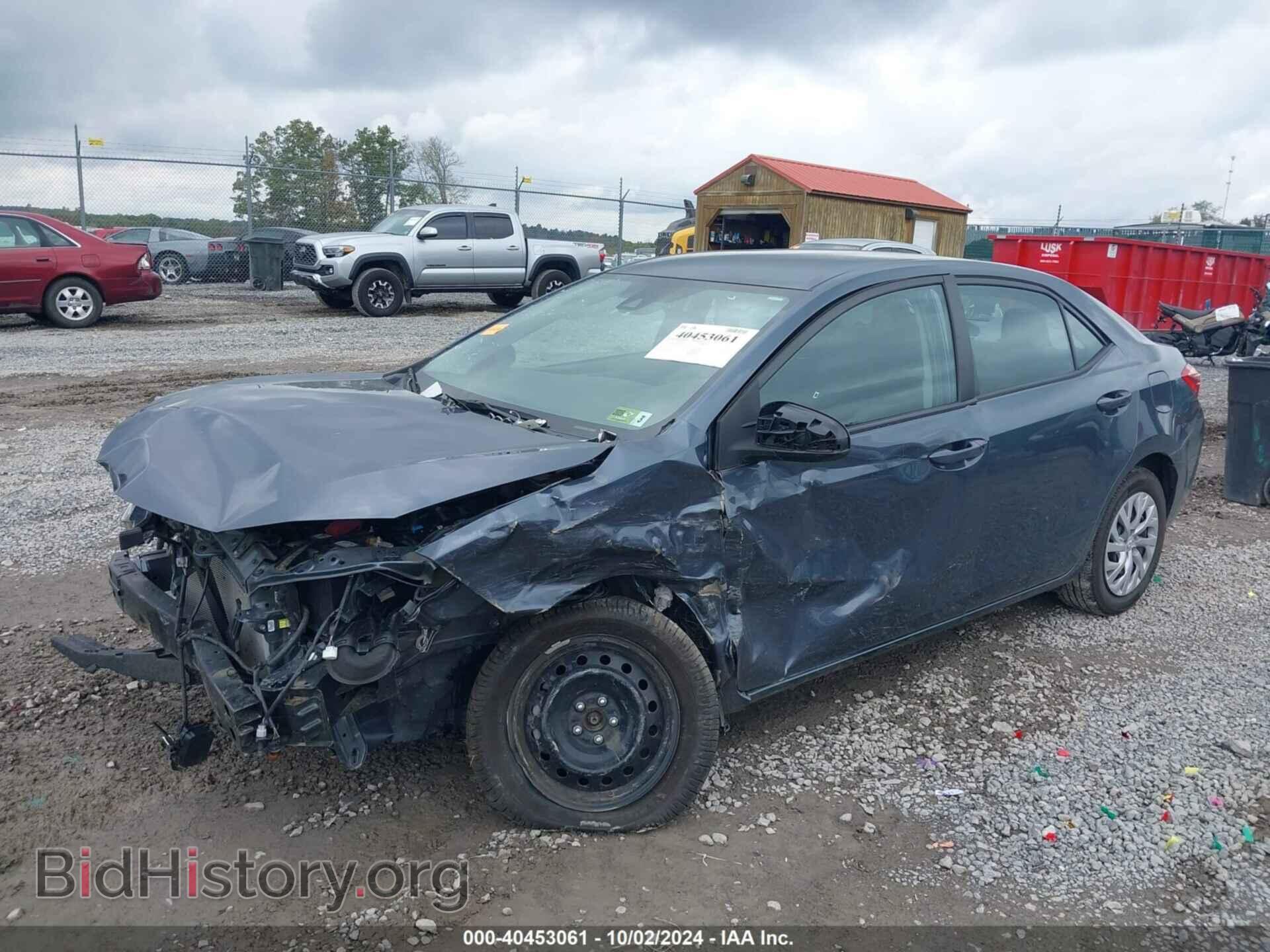 2019 TOYOTA COROLLA - VIN: 2T1BURHE9KC193033 - Фото 2