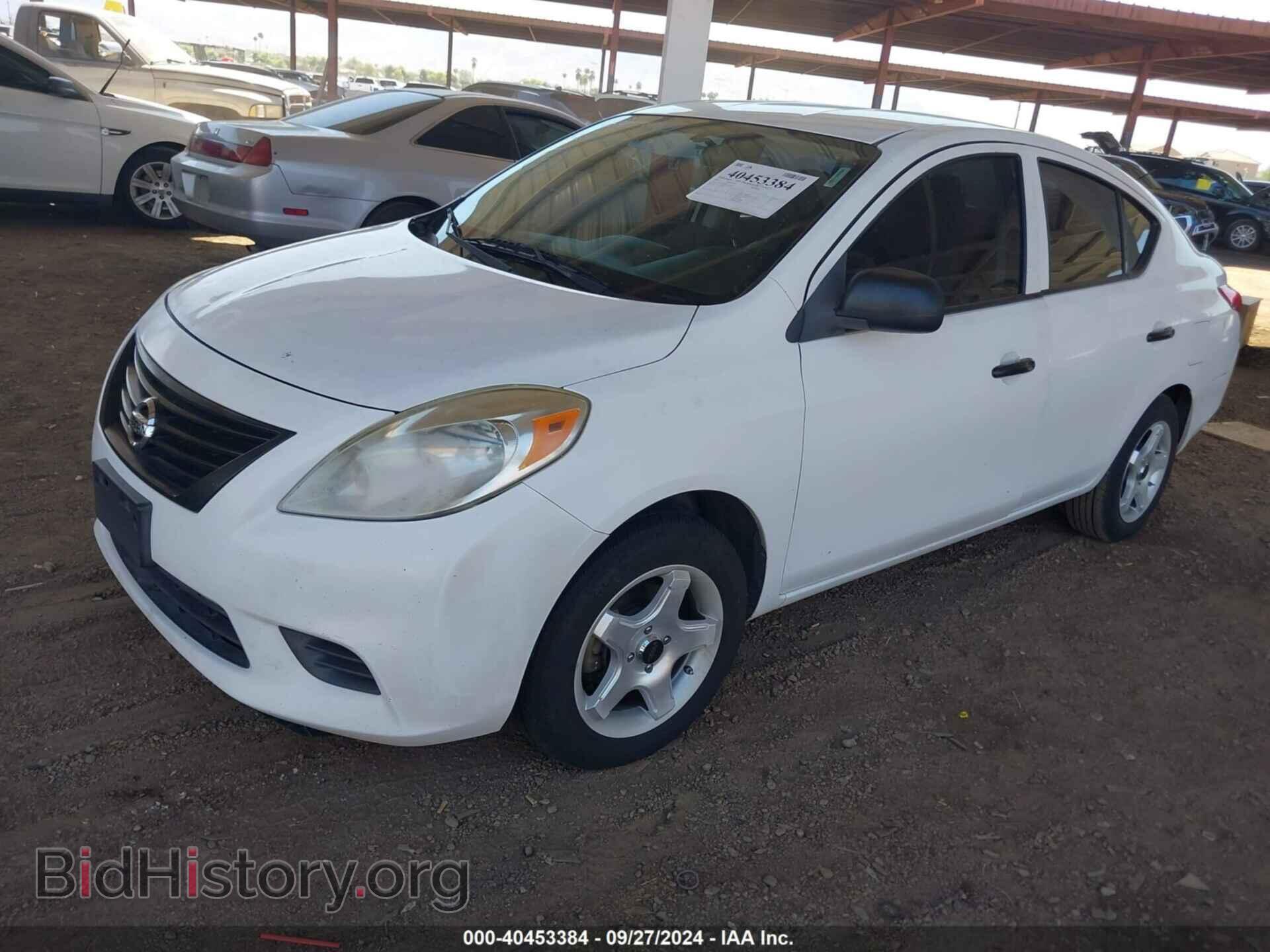 2012 NISSAN VERSA - VIN: 3N1CN7AP2CL811134 - Фото 2