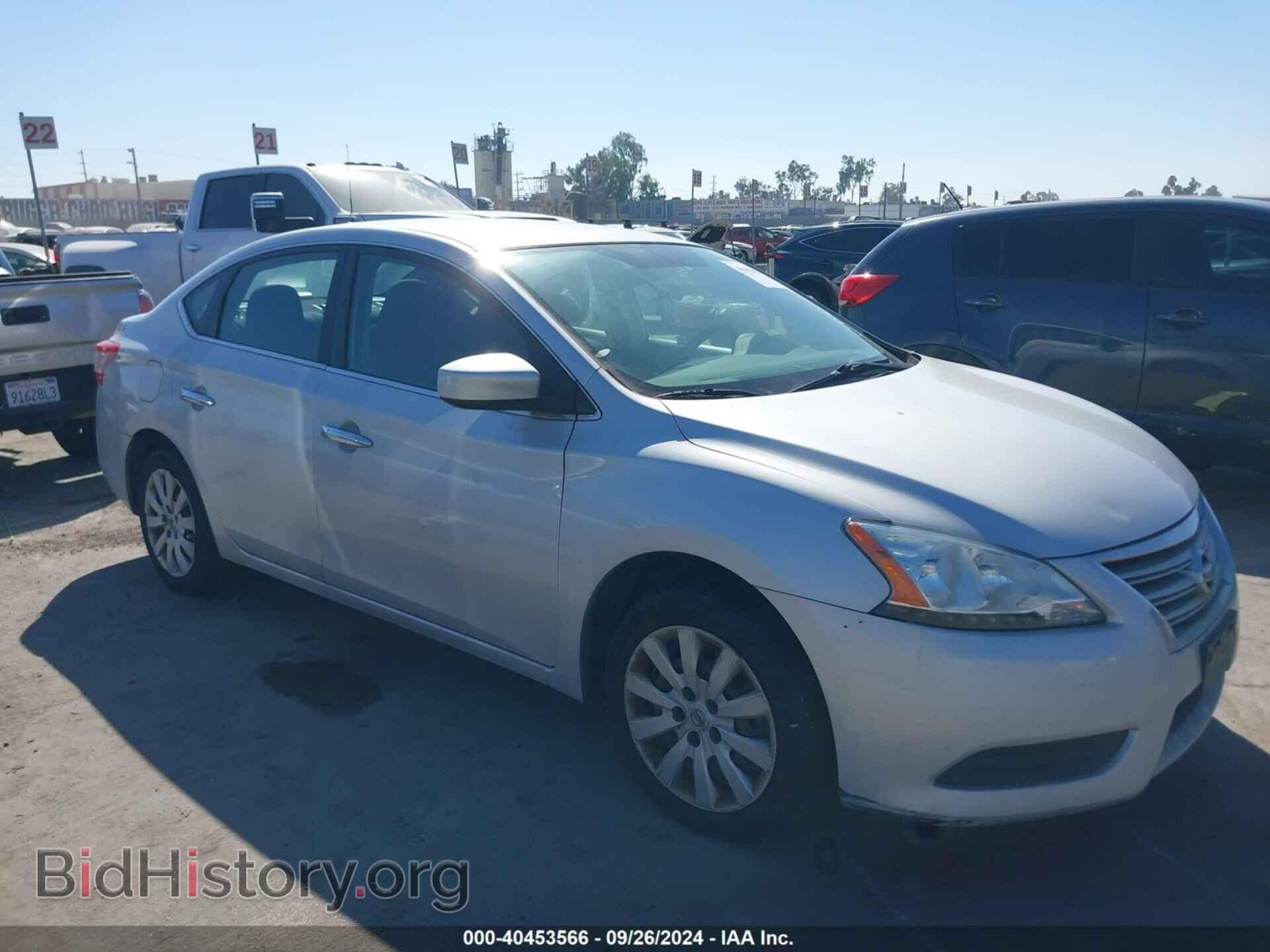 Photo 1N4AB7AP7EN855152 - NISSAN SENTRA 2014
