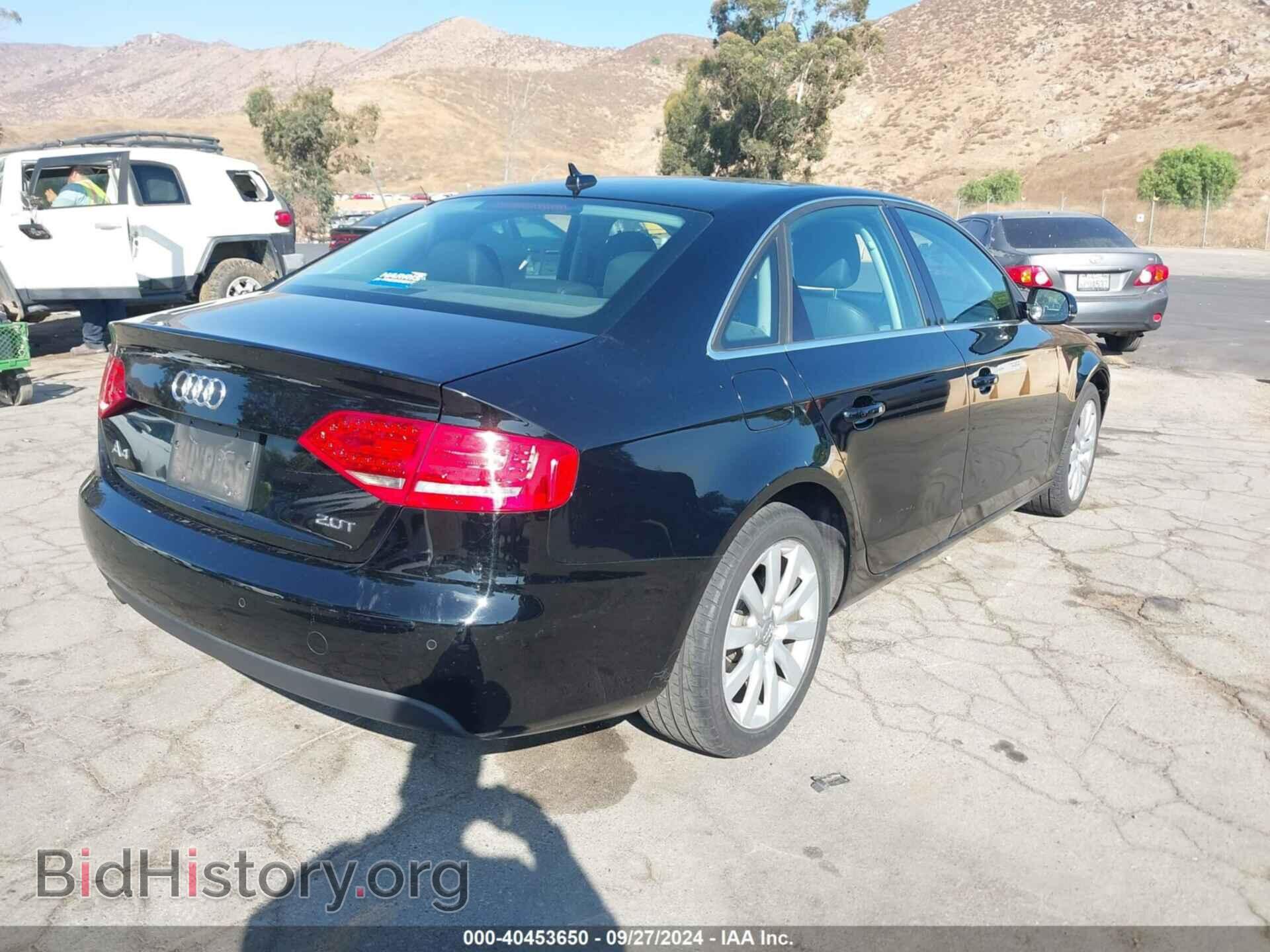 2011 AUDI A4 - VIN: WAUEFAFL0BN001518 - Фото 4