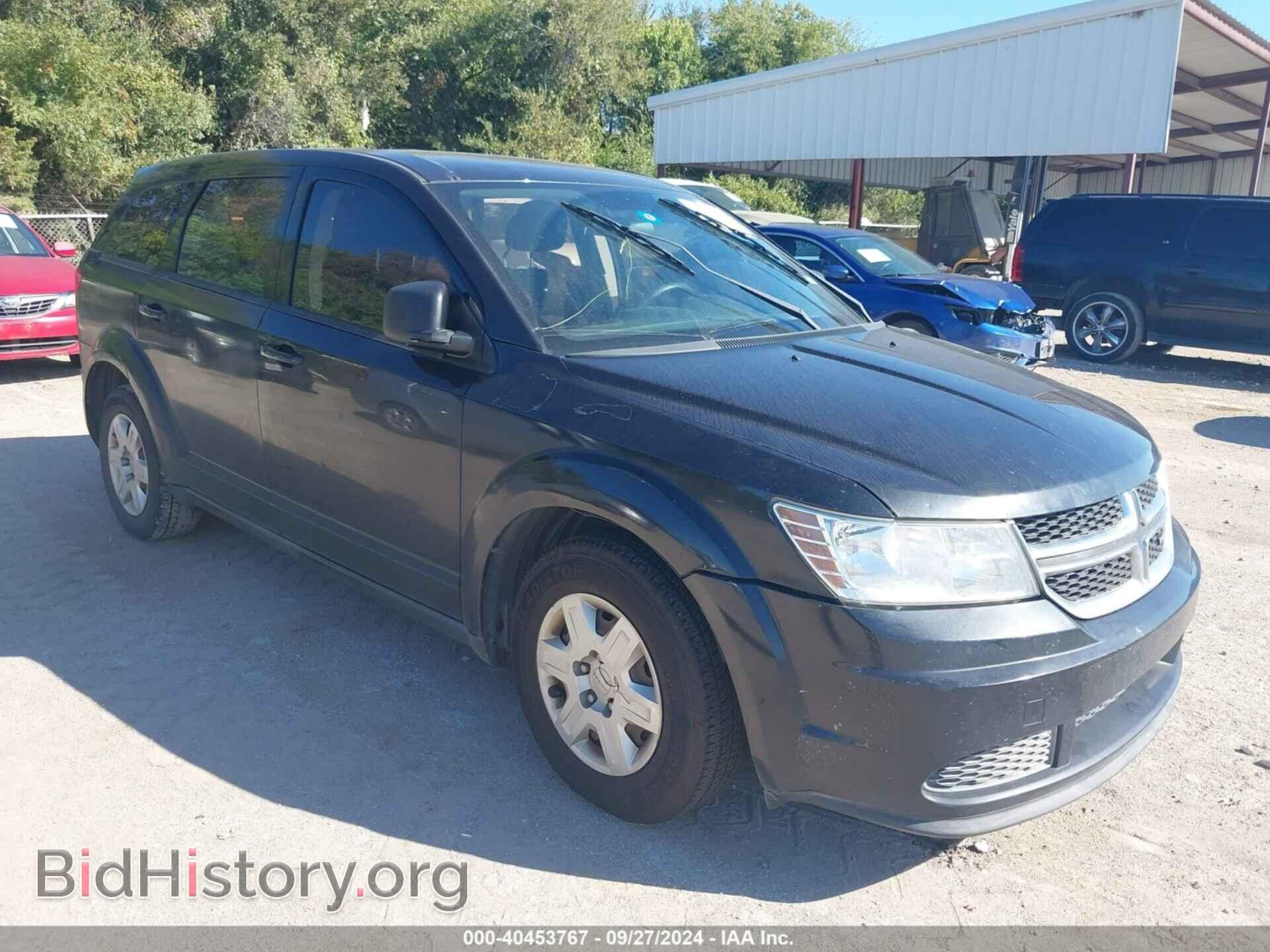 Photo 3C4PDCAB1CT281804 - DODGE JOURNEY 2012