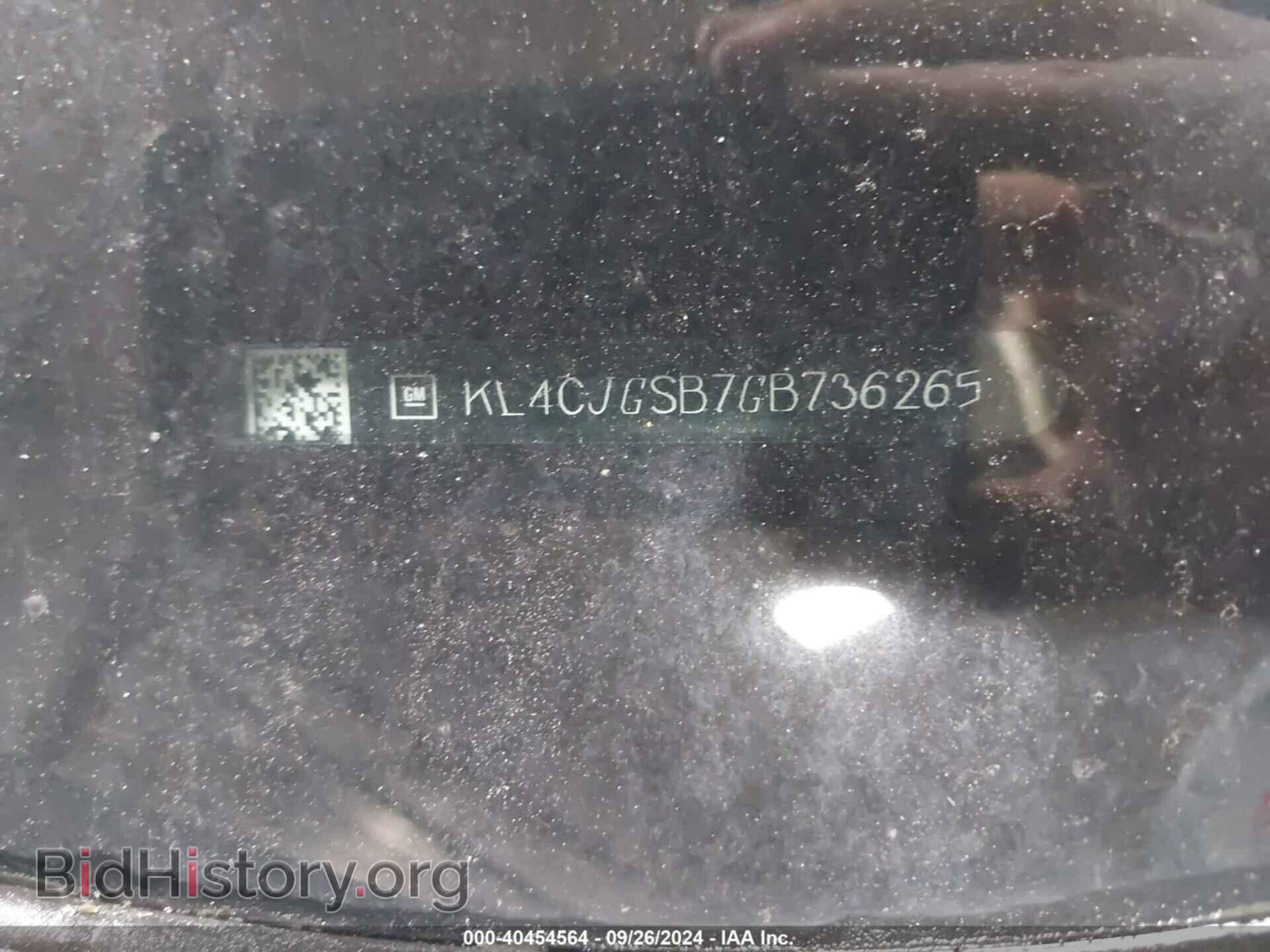 2016 BUICK ENCORE - VIN: KL4CJGSB7GB736265 - Фото 9