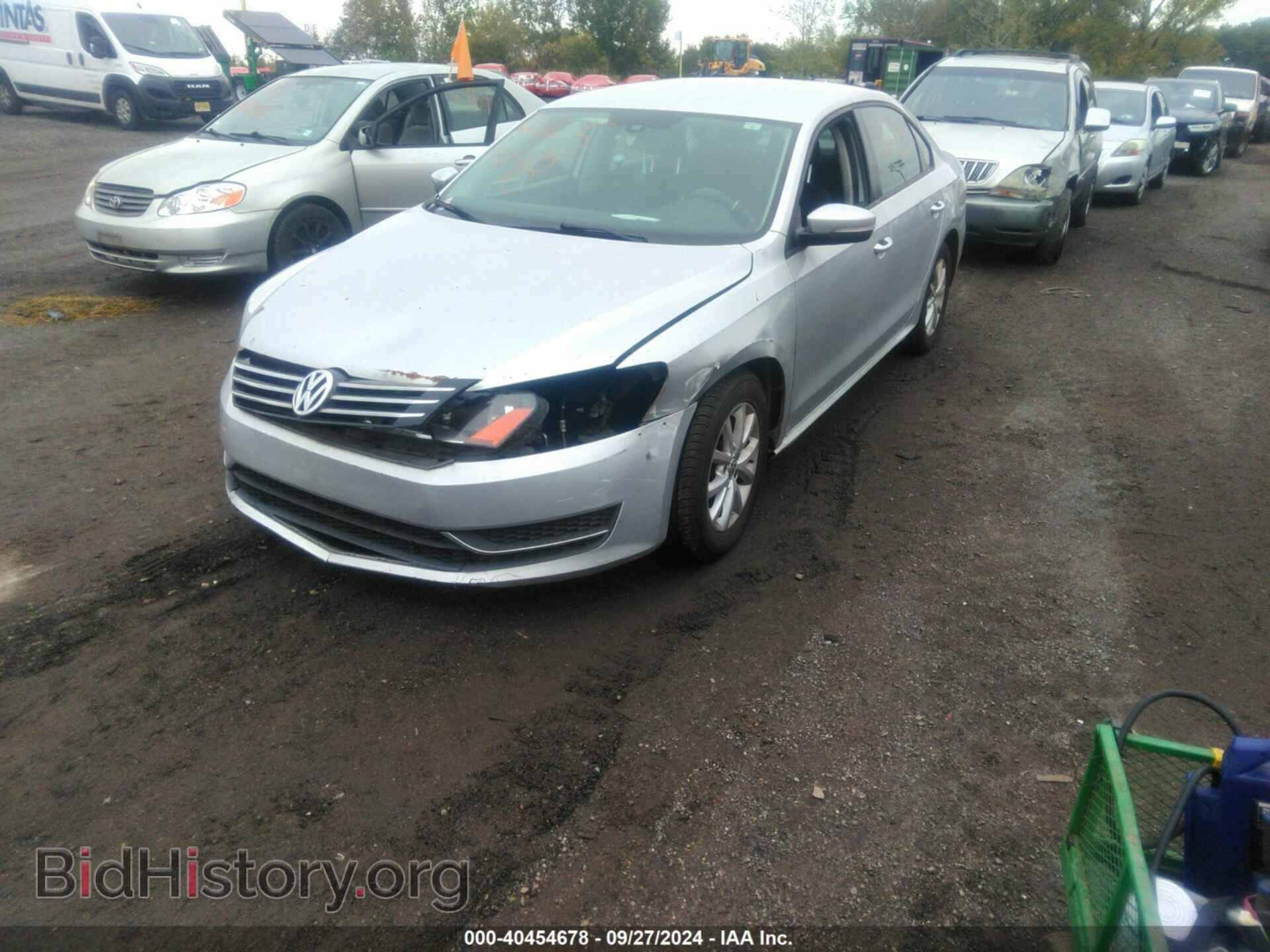 2014 VOLKSWAGEN PASSAT - VIN: 1VWAP7A39EC006576 - Фото 2