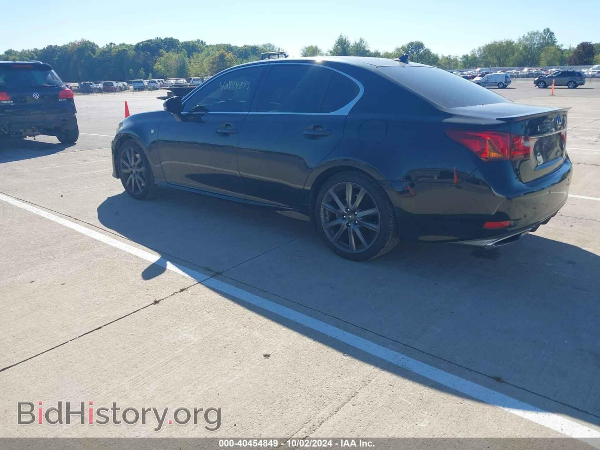 2013 LEXUS GS 350 - VIN: JTHBE1BL8D5000388 - Фото 3