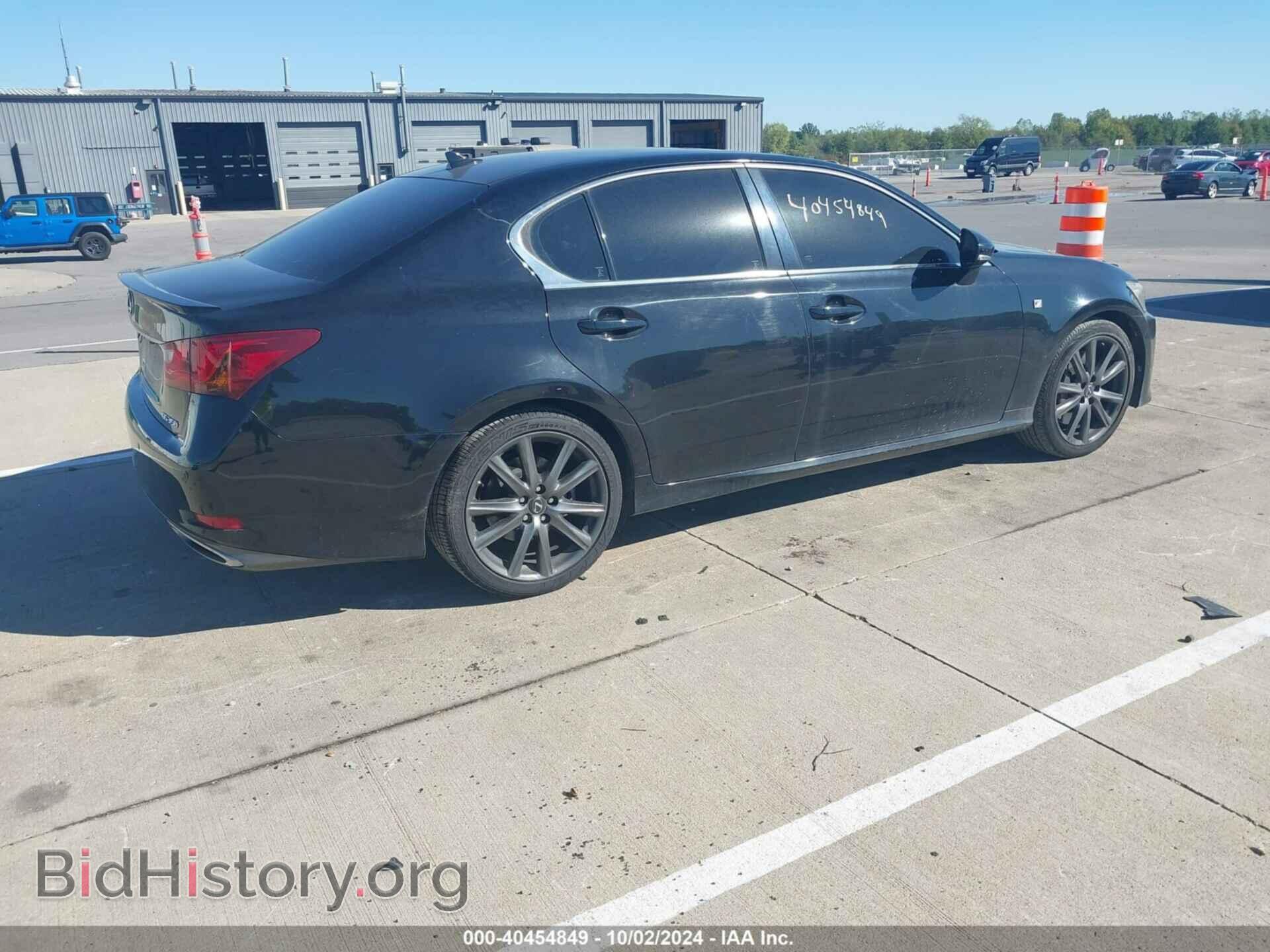 2013 LEXUS GS 350 - VIN: JTHBE1BL8D5000388 - Фото 4