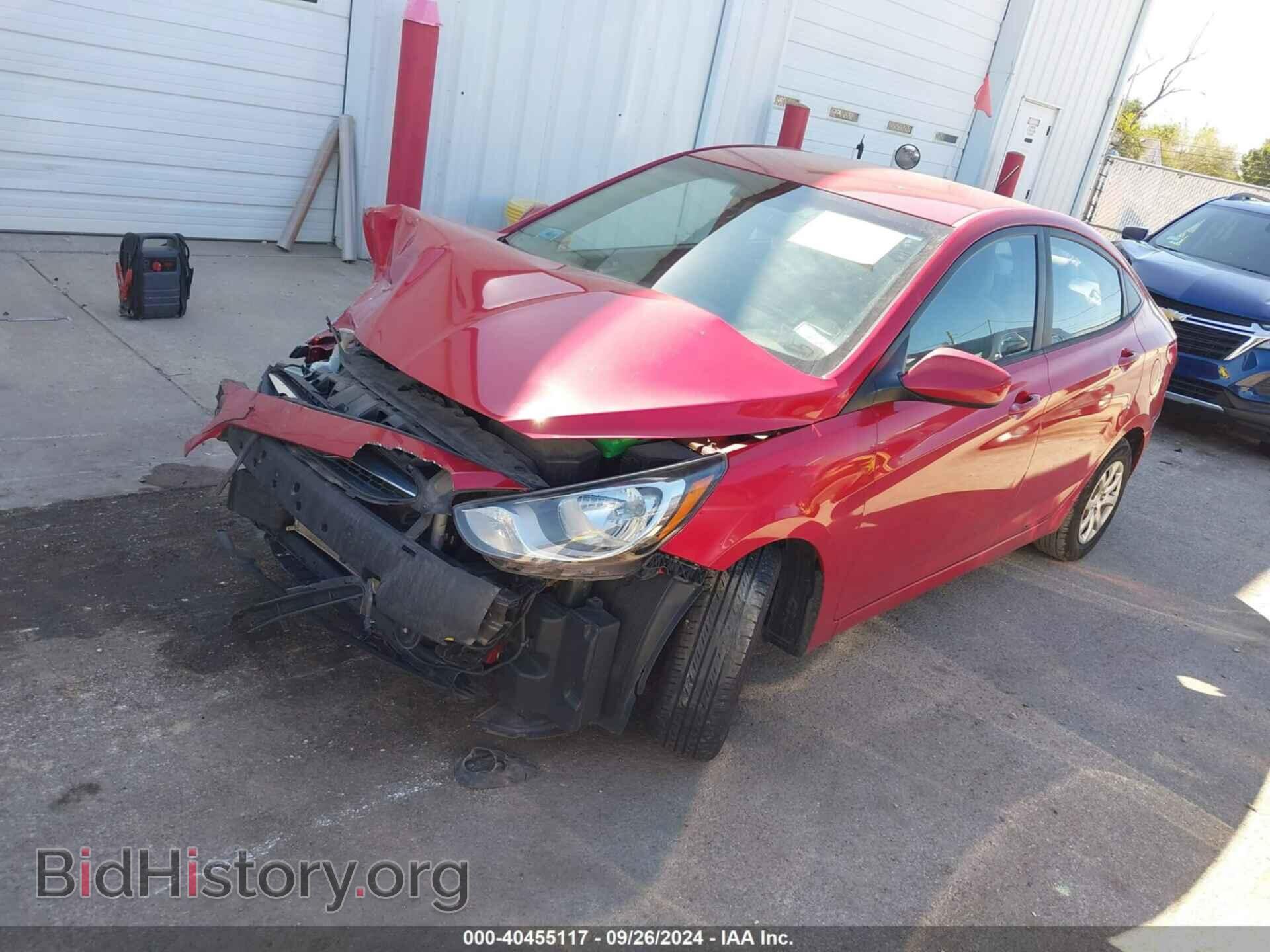 2014 HYUNDAI ACCENT - VIN: KMHCT4AE8EU674110 - Фото 2