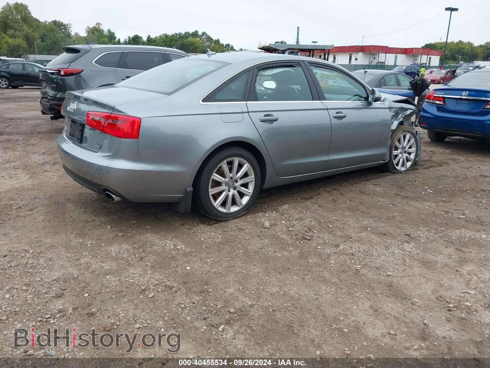2013 AUDI A6 - VIN: WAUGGAFC8DN036994 - Фото 4