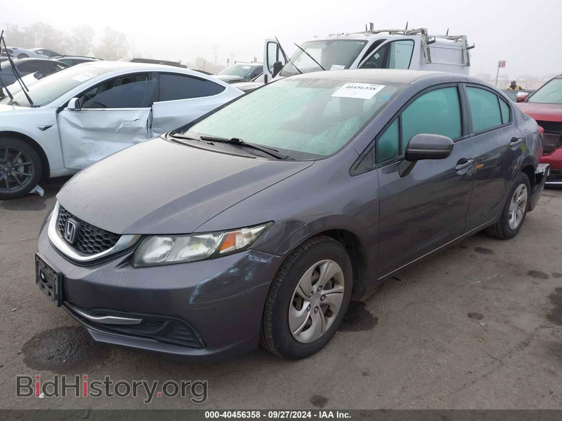 2014 HONDA CIVIC - VIN: 19XFB2F5XEE229464 - Фото 2