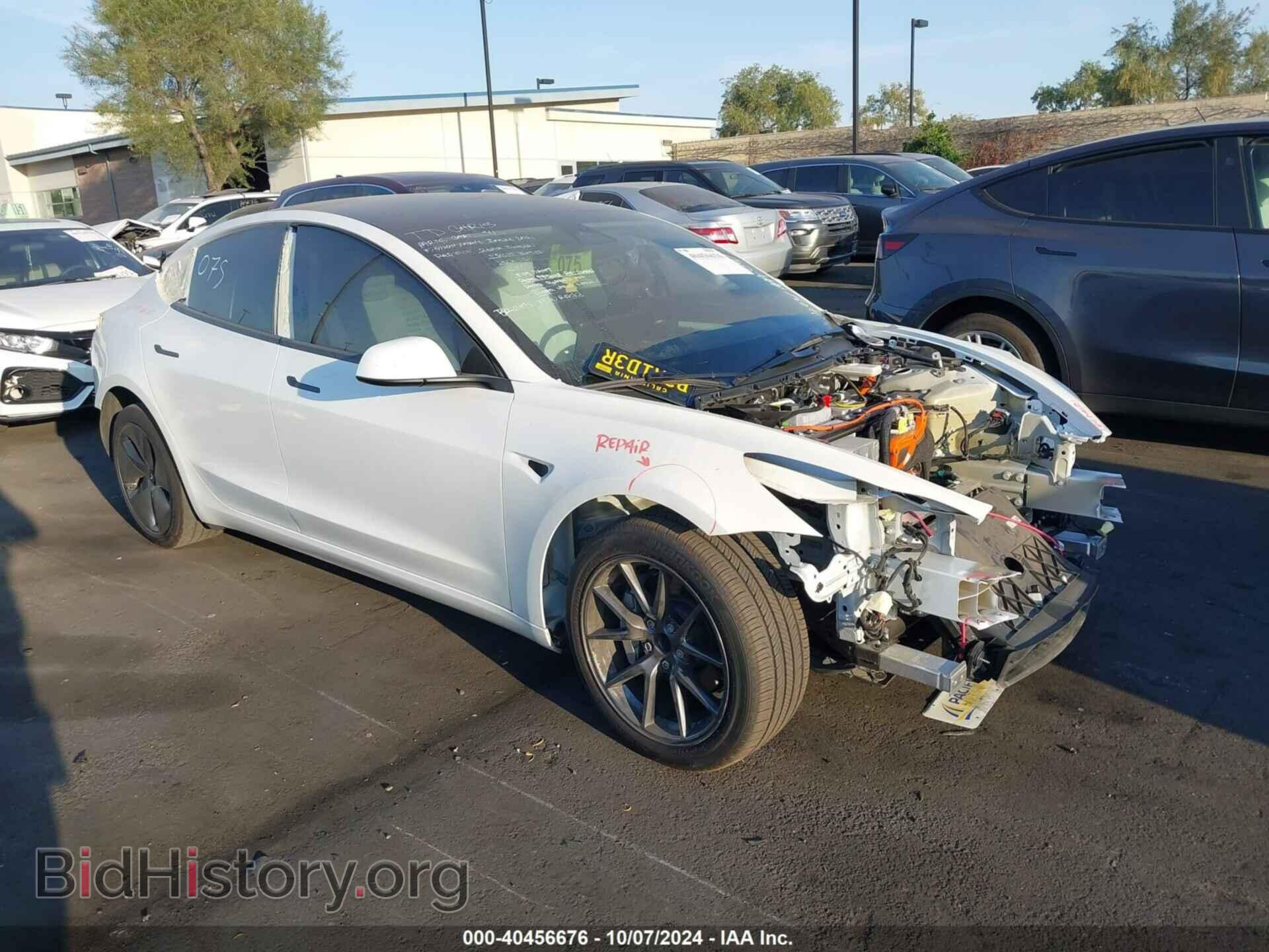 Photo 5YJ3E1EA5PF552000 - TESLA MODEL 3 2023