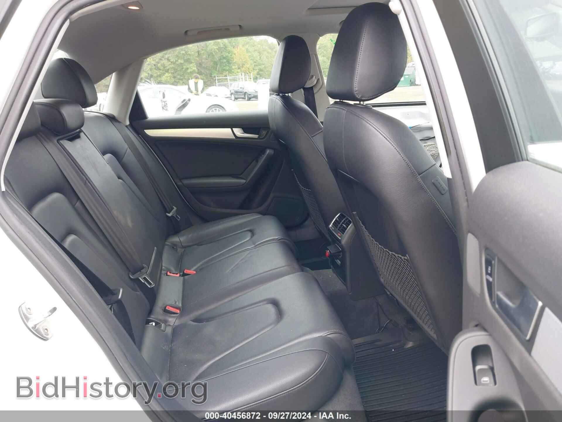 2012 AUDI A4 - VIN: WAUFFAFLXCA102286 - Фото 8