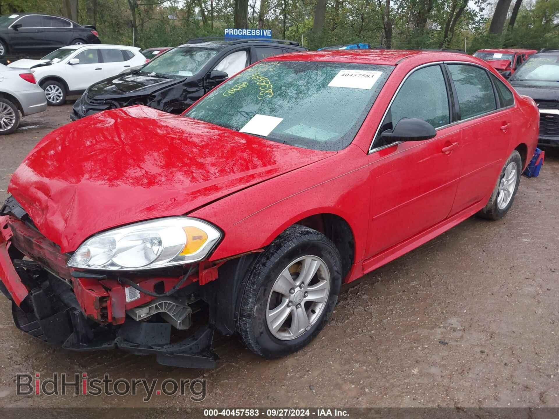 2013 CHEVROLET IMPALA - VIN: 2G1WF5E32D1155967 - Фото 2