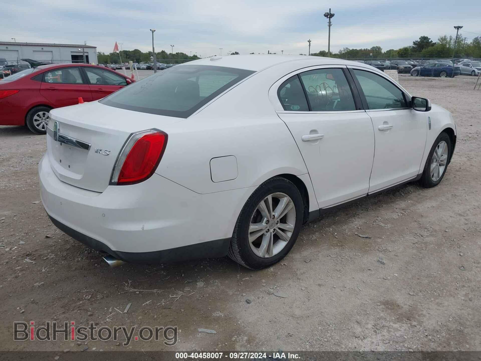2010 LINCOLN MKS - VIN: 1LNHL9DR7AG610473 - Фото 4