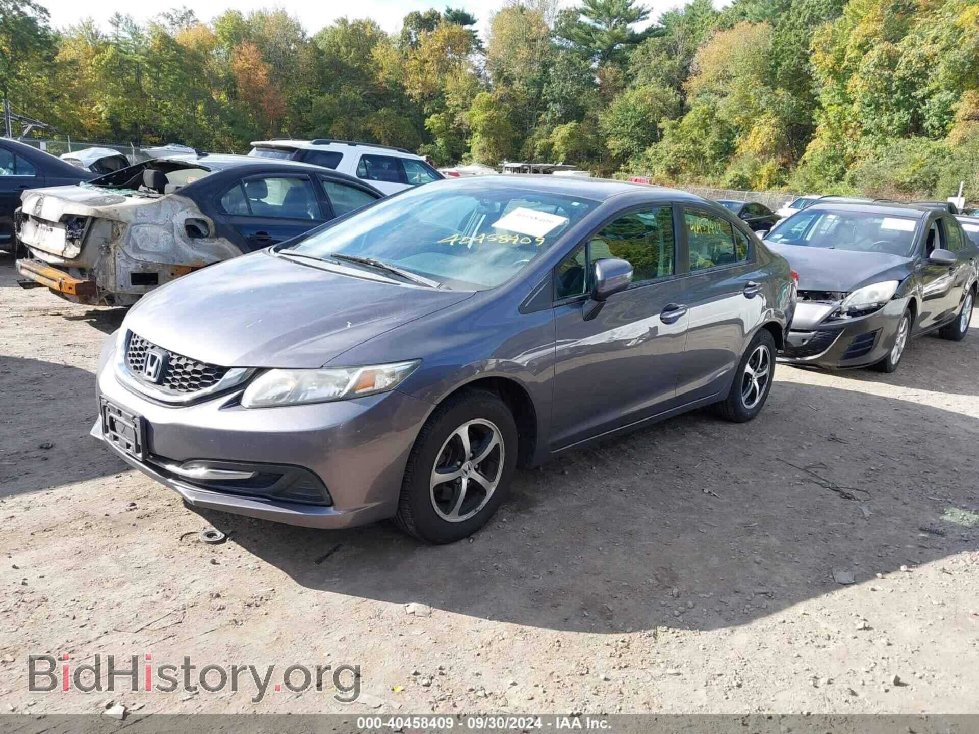 2015 HONDA CIVIC - VIN: 19XFB2F76FE248001 - Фото 2