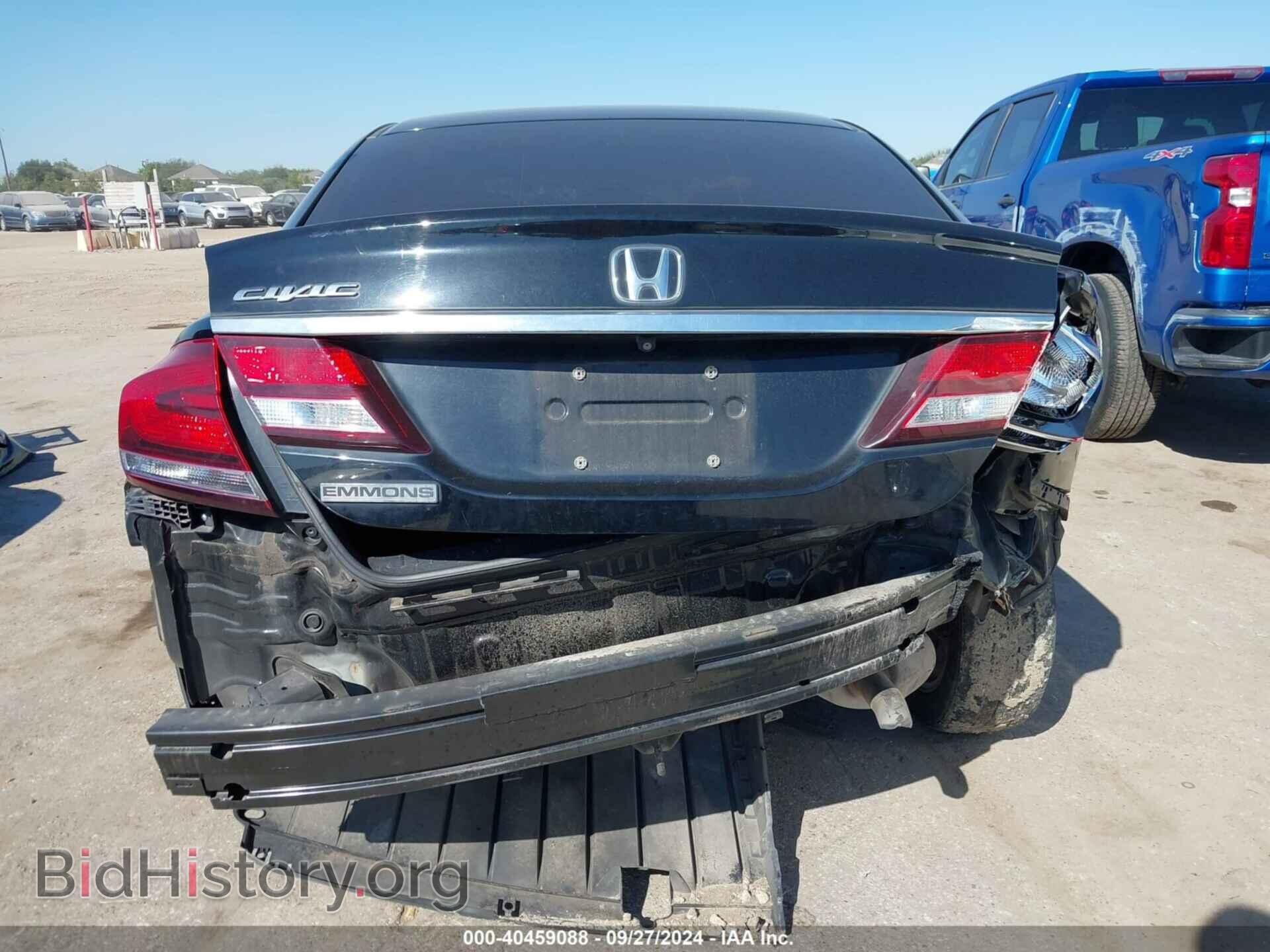 2013 HONDA CIVIC - VIN: 19XFB2F86DE075635 - Фото 6
