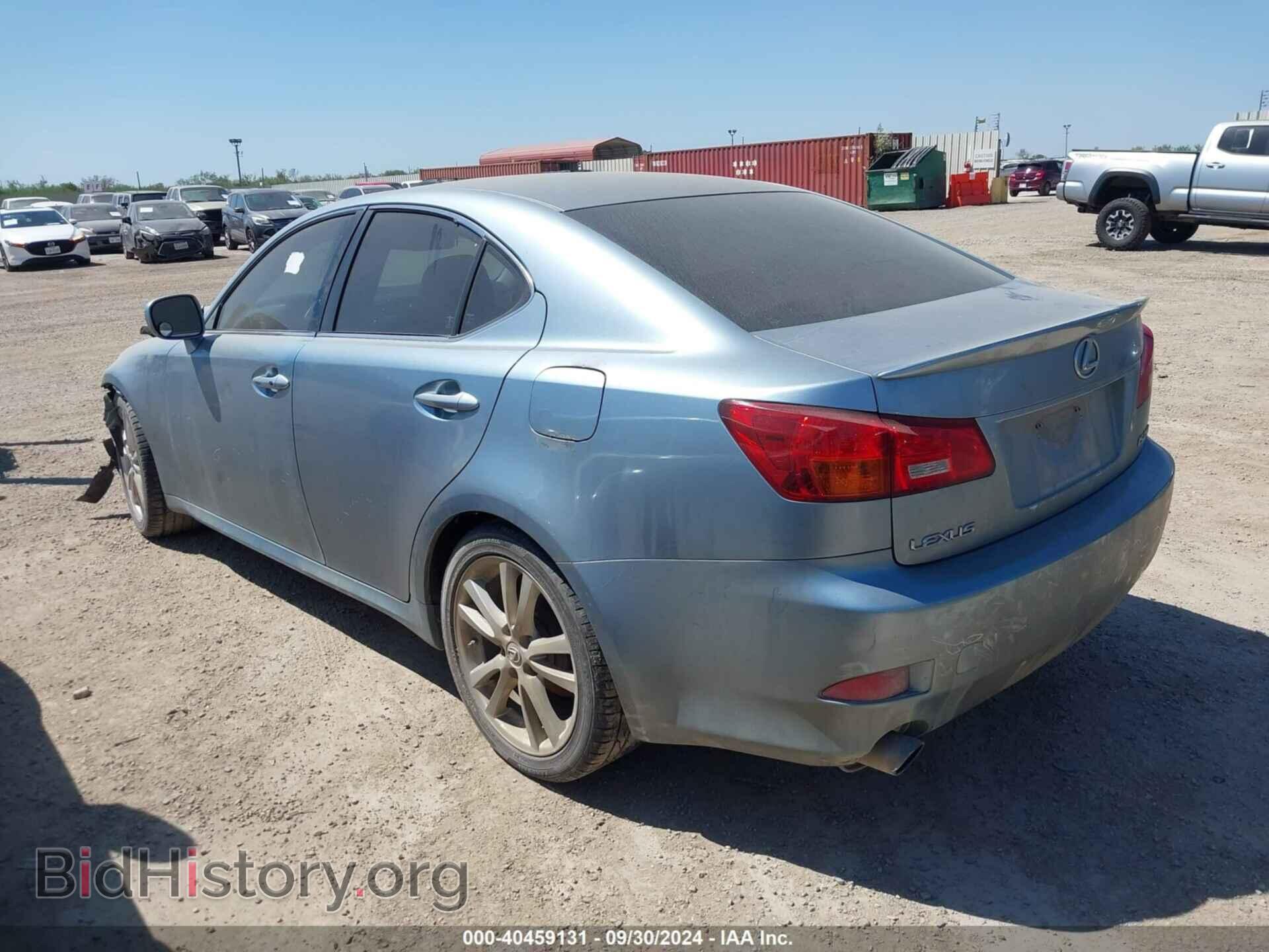 2006 LEXUS IS 250 - VIN: JTHBK262265000180 - Фото 3