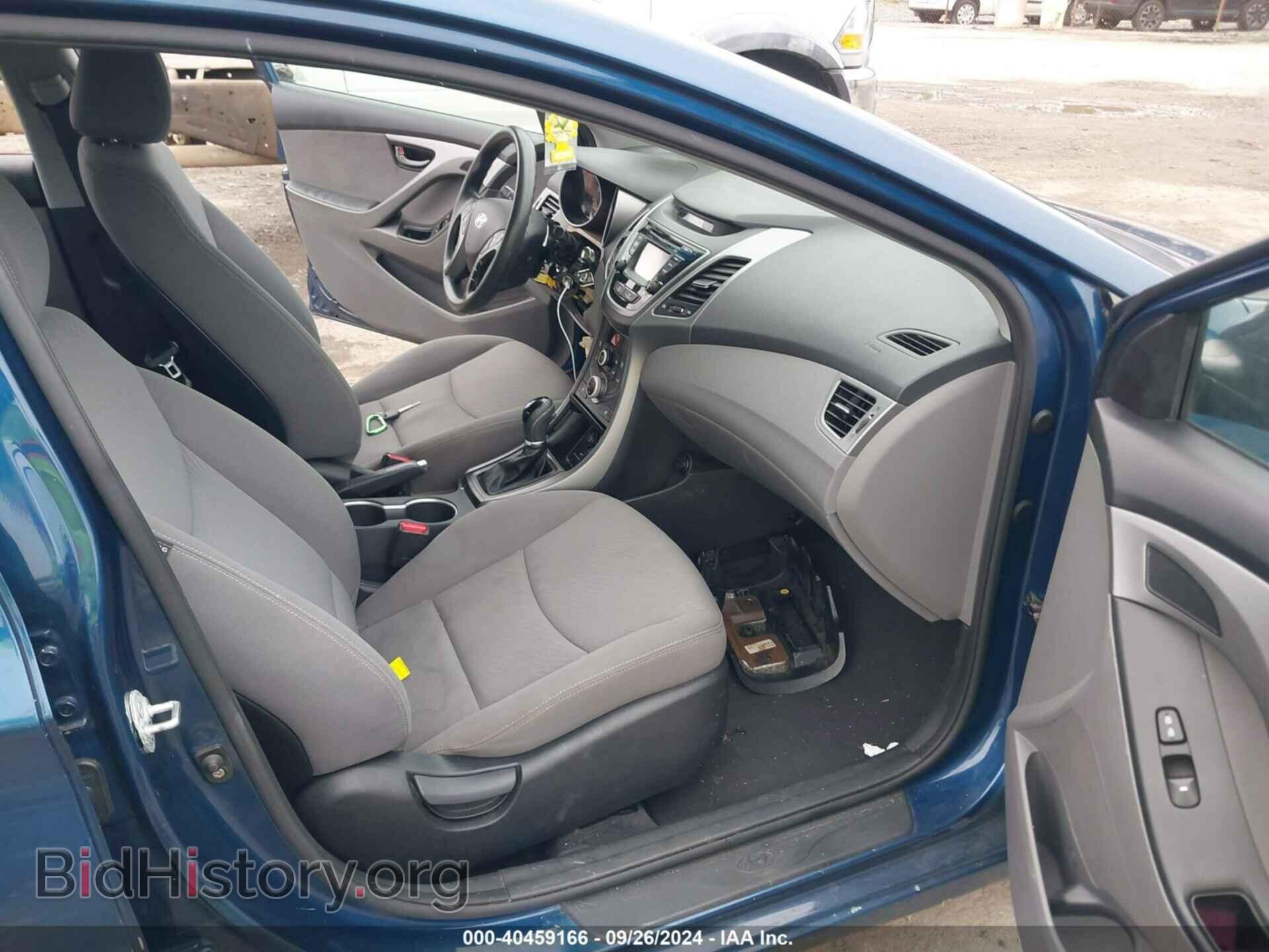 2014 HYUNDAI ELANTRA - VIN: KMHDH4AE5EU145445 - Фото 5