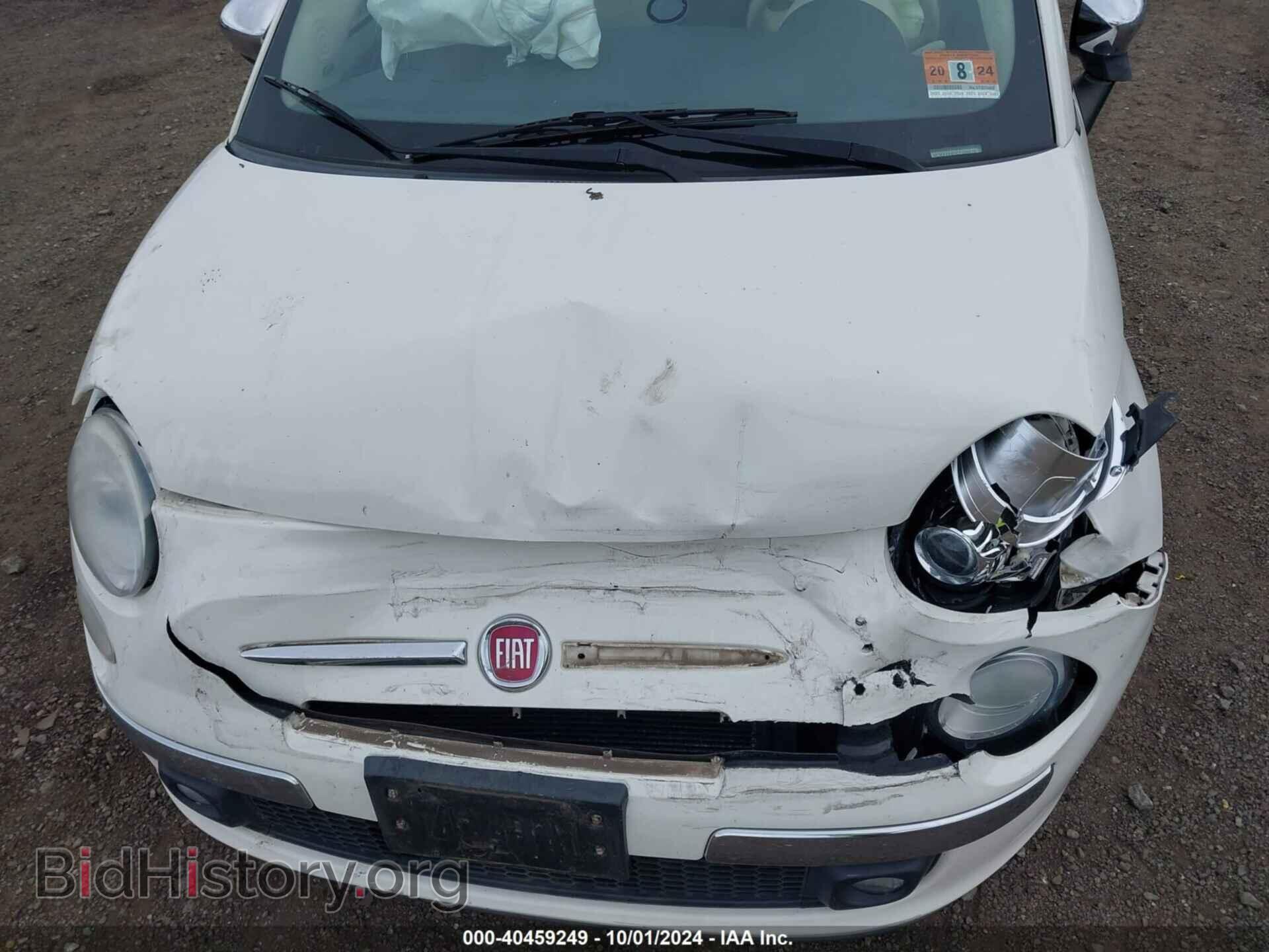 2012 FIAT 500C - VIN: 3C3CFFER5CT109619 - Фото 18