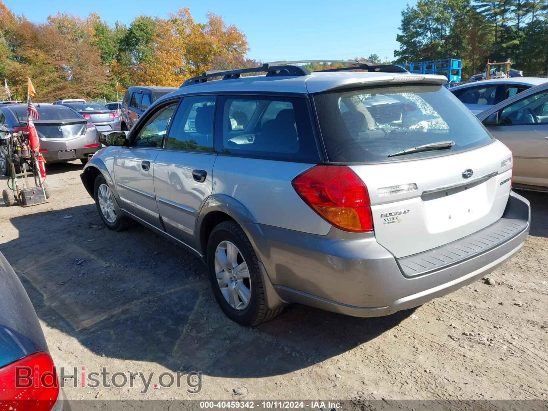 2005 SUBARU OUTBACK - VIN: 4S4BP61C357313991 - Фото 3