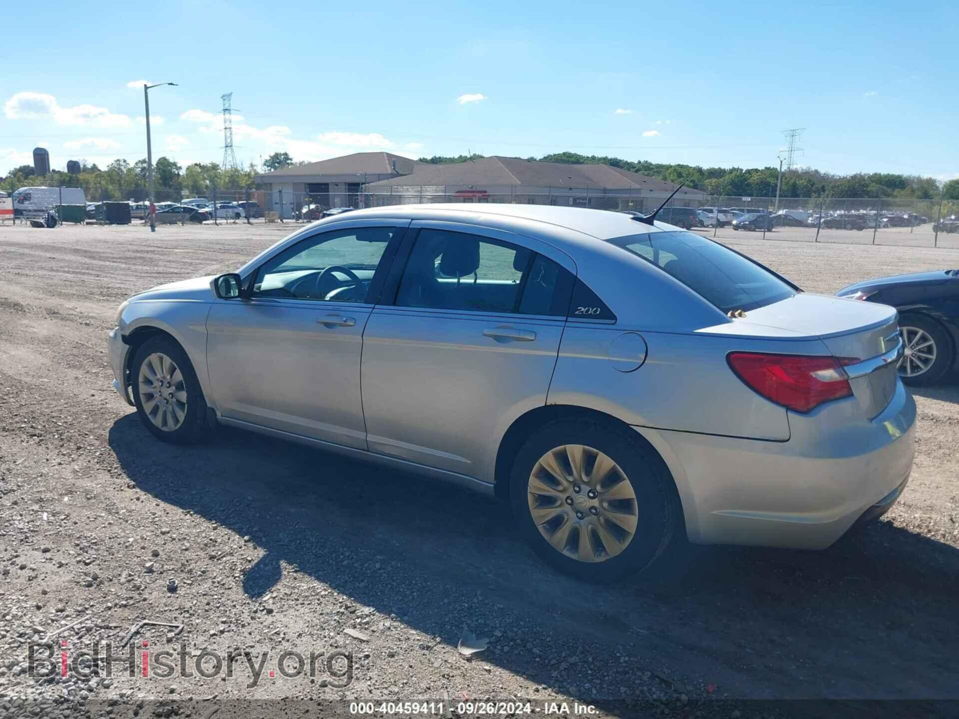 2012 CHRYSLER 200 - VIN: 1C3CCBAB1CN295721 - Фото 3