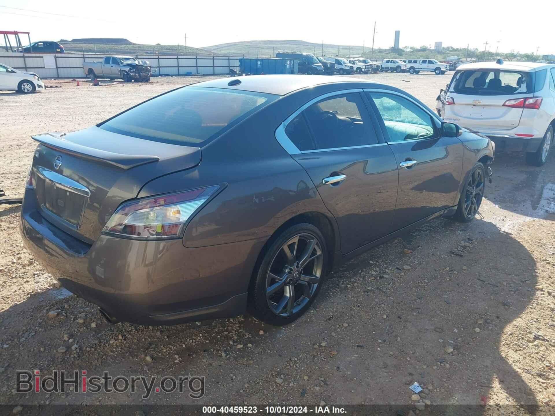 2013 NISSAN MAXIMA - VIN: 1N4AA5AP1DC845802 - Фото 4